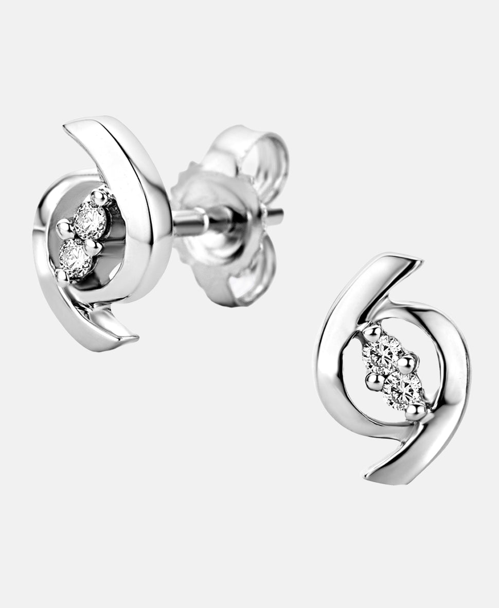 DIAMANT LETERNEL Earrings Silver
