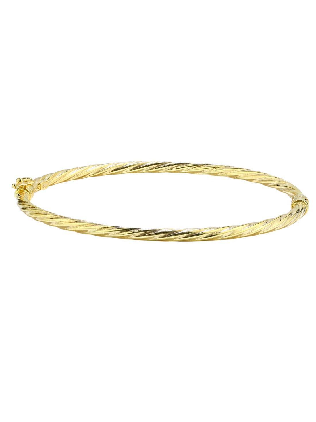 Armreif aus 375 Gelbgold gedreht
