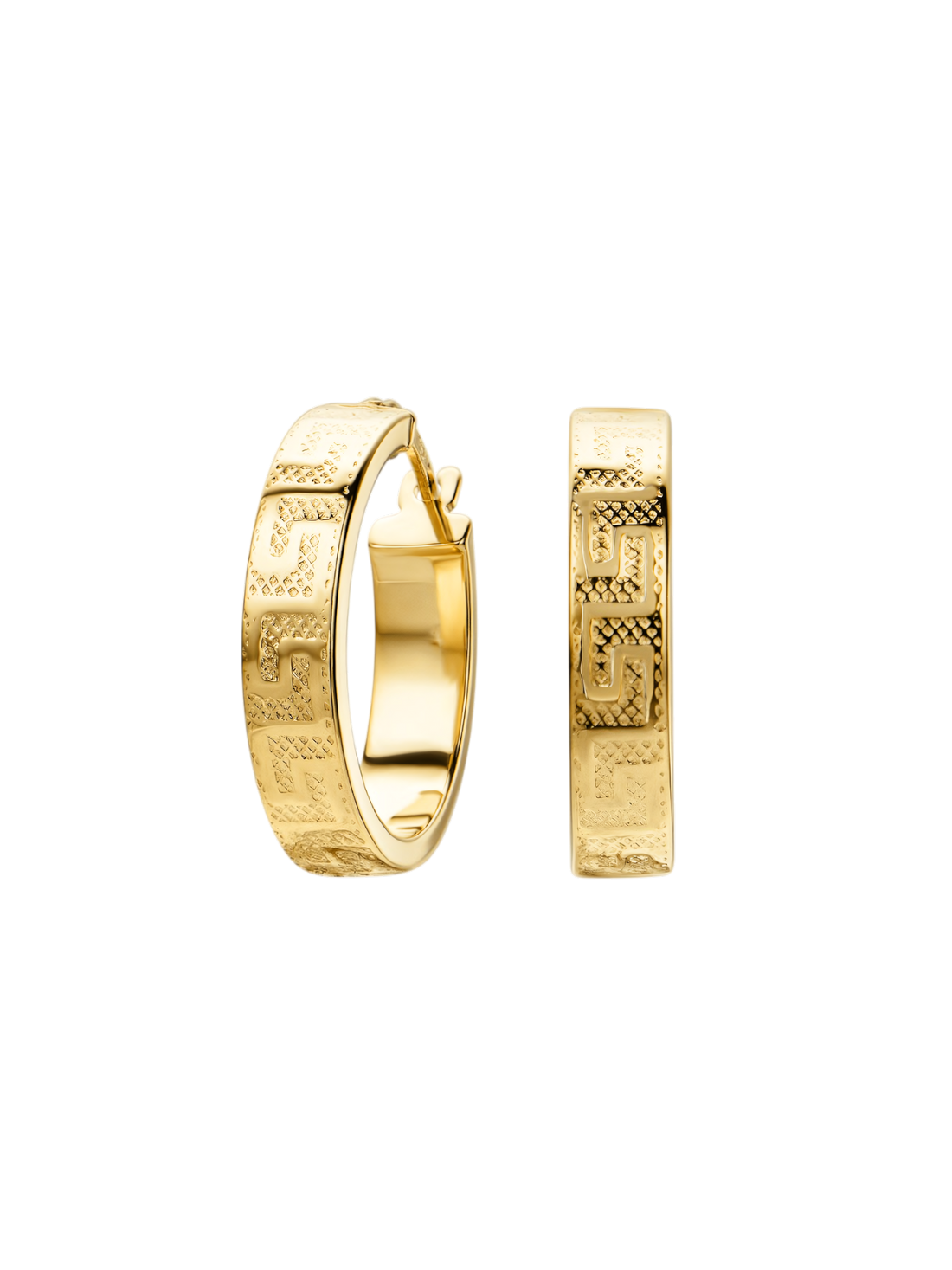 18kt Yellow Gold Hoop Earrings