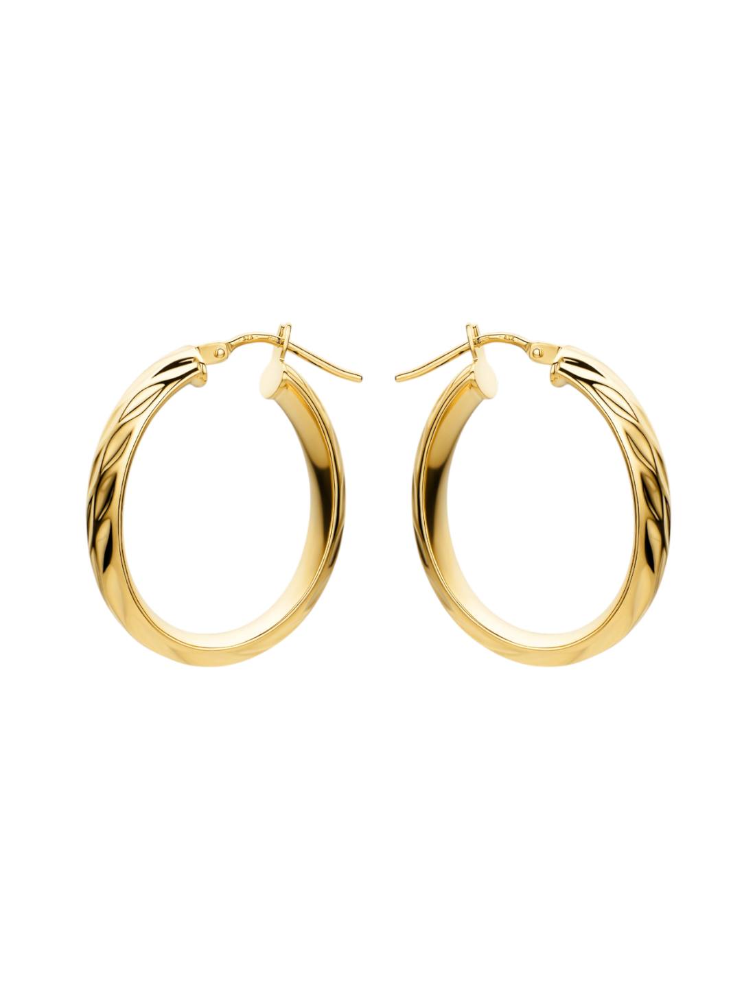 9kt Yellow Gold Hoop Earrings