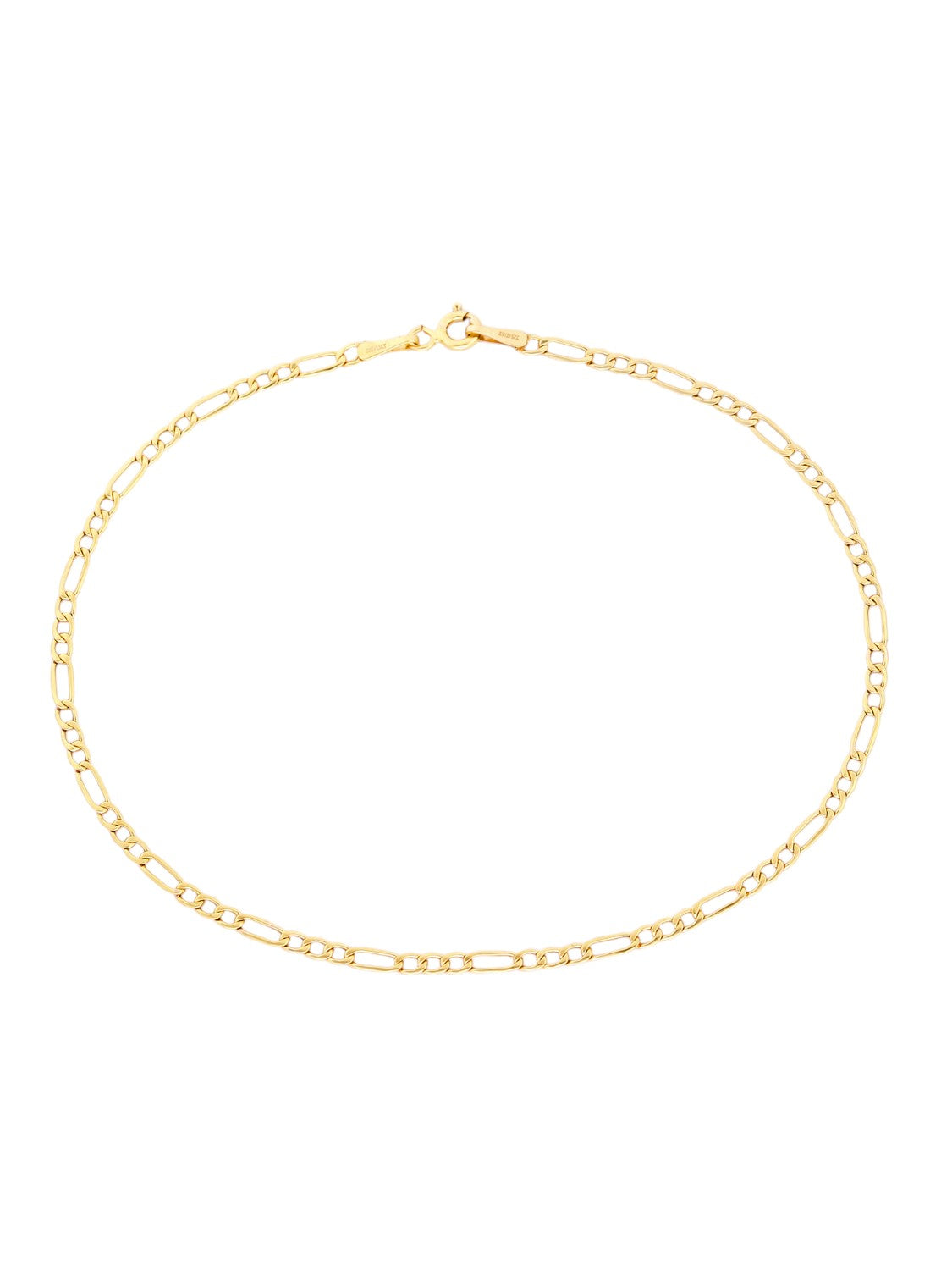 Fußkettchen aus 375 Gelbgold