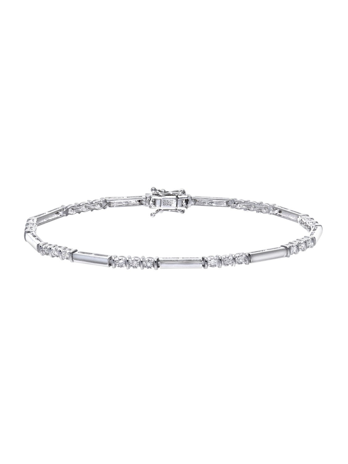 Armband aus 375 Gelbgold mit 0.25 Karat Diamant