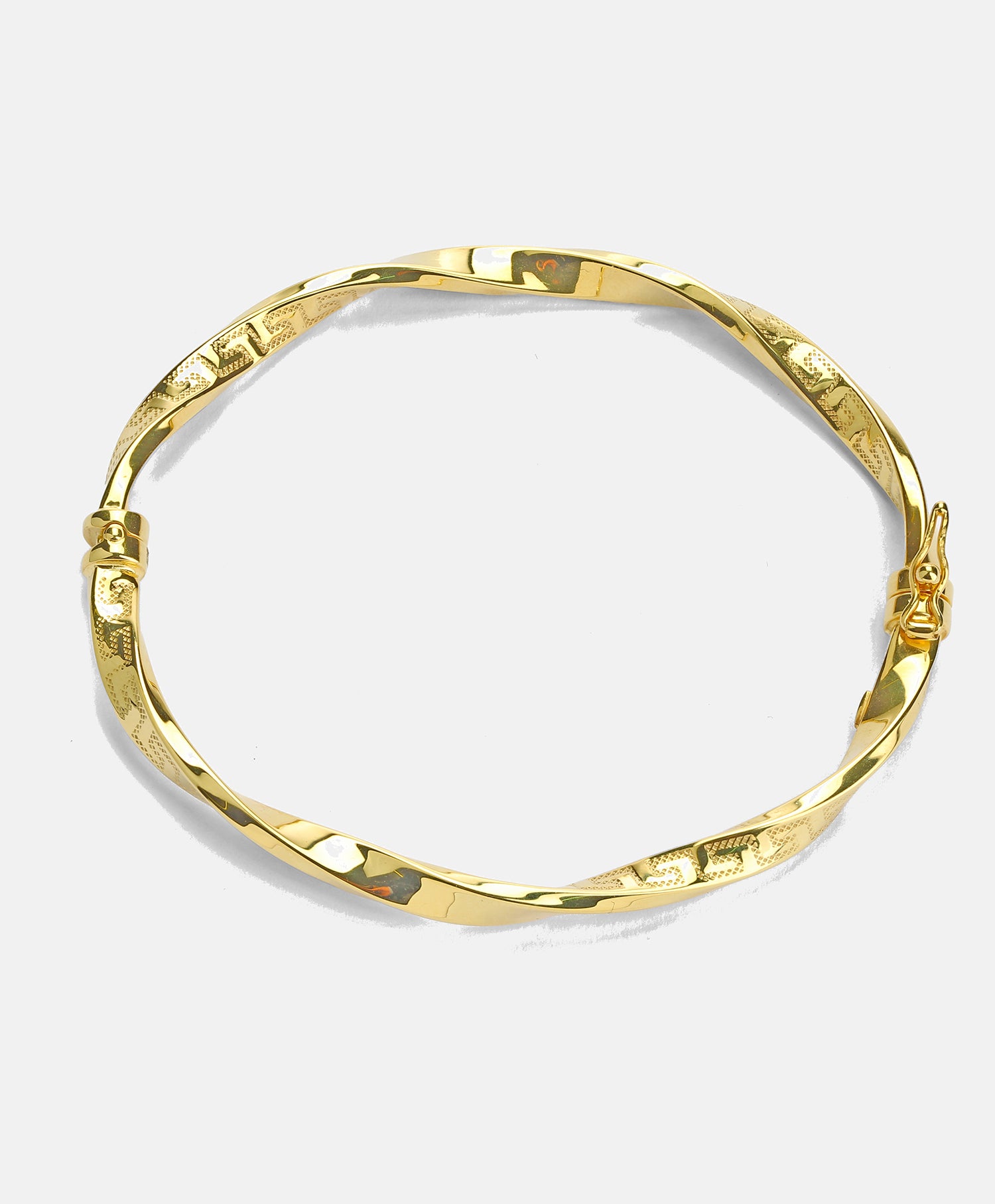 Armreif aus 375 Gelbgold