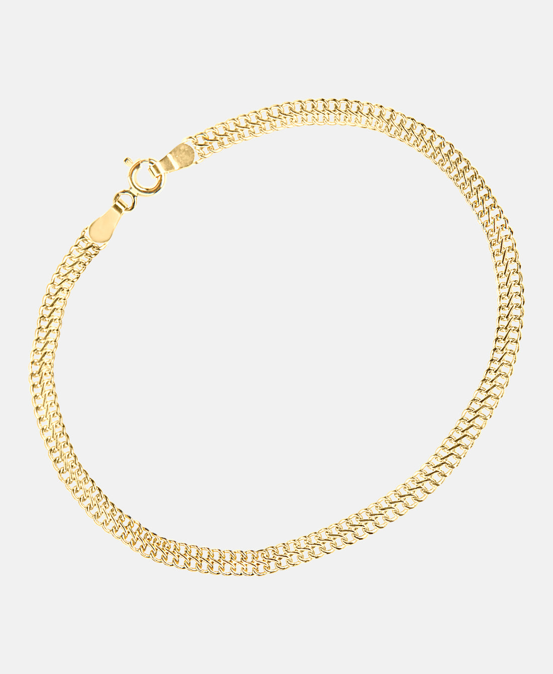 Armband aus 375 Gelbgold Infinity-Design