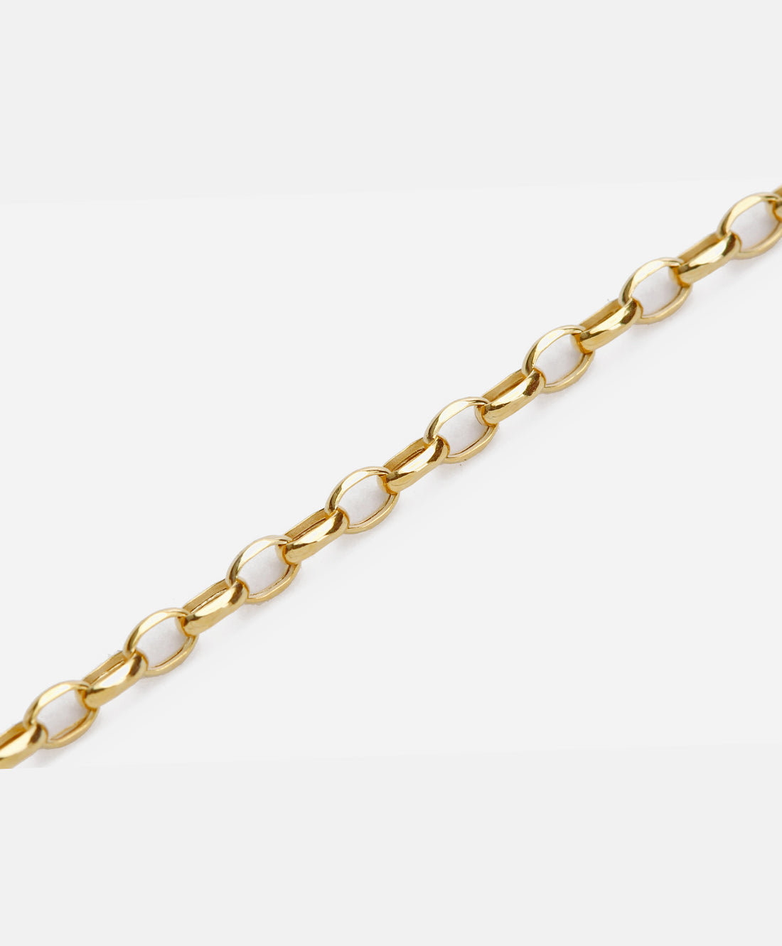 Fußkettchen aus 375 Gelbgold