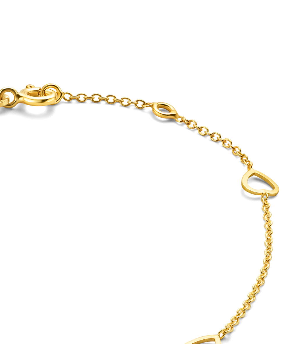 Armband aus 375 Gelbgold