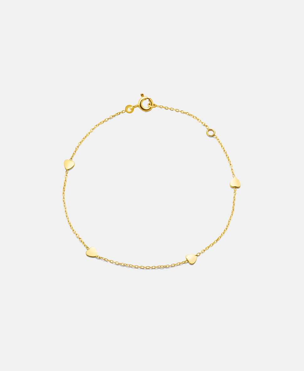 Armband aus 375 Gelbgold