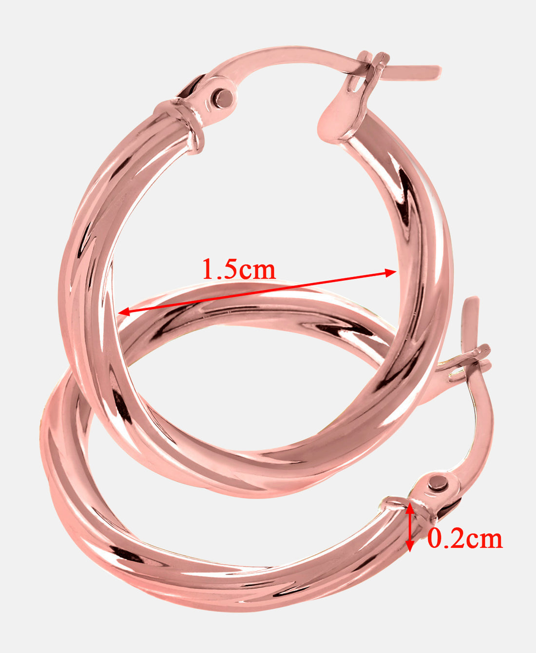 Vanlere Earrings Rose gold