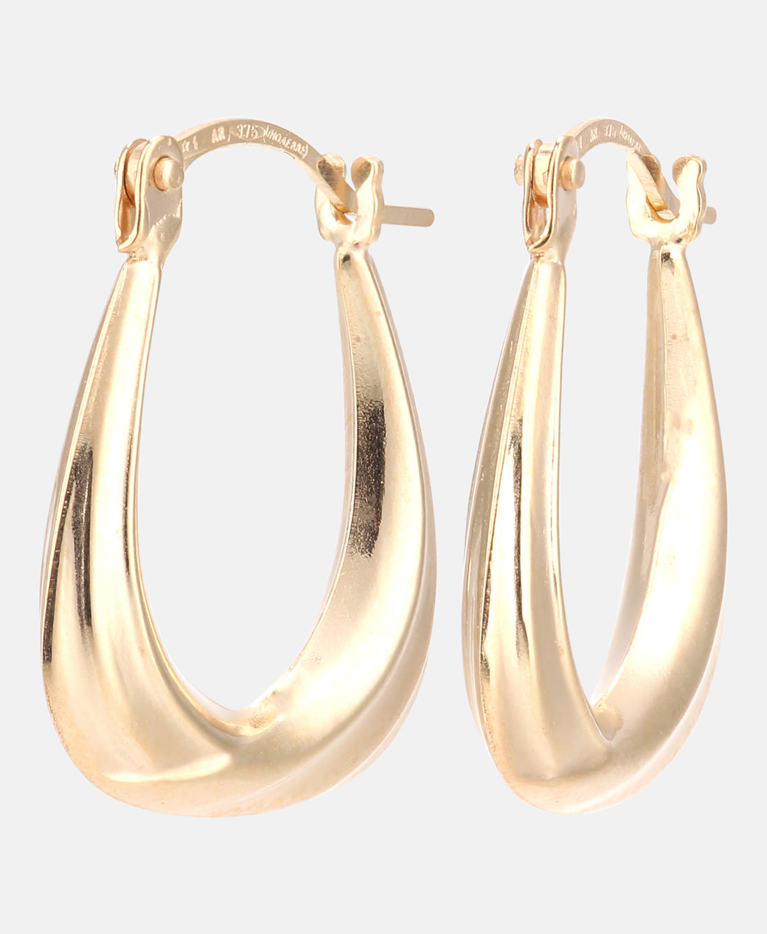Creolen aus 375 Gelbgold
