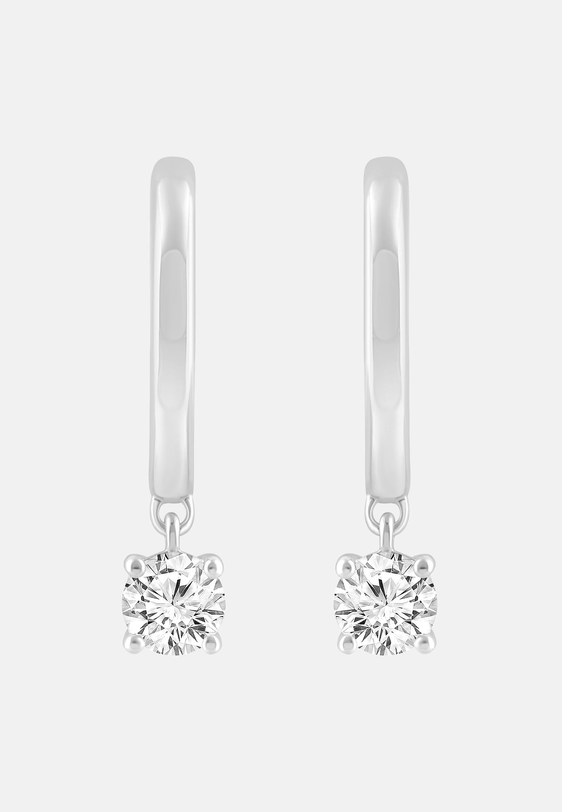 ETHISHER DIAMANTEN Earrings Silver