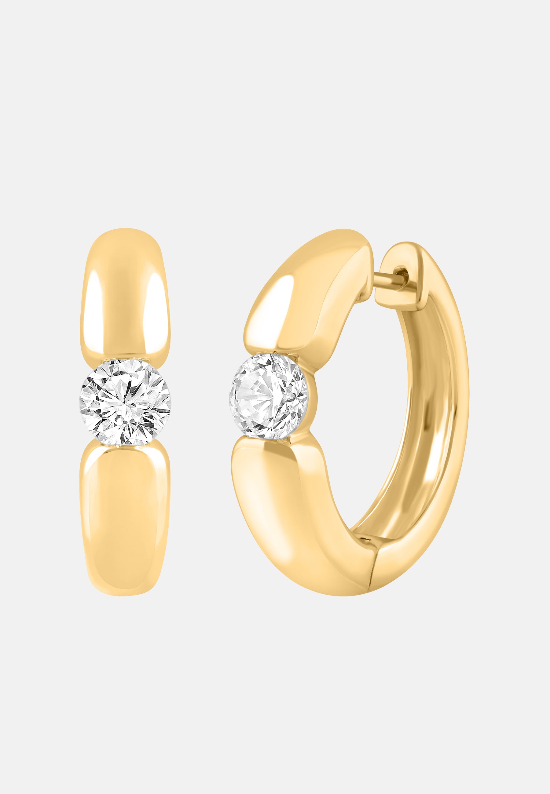 ETHISHER DIAMANTEN Earrings Gold