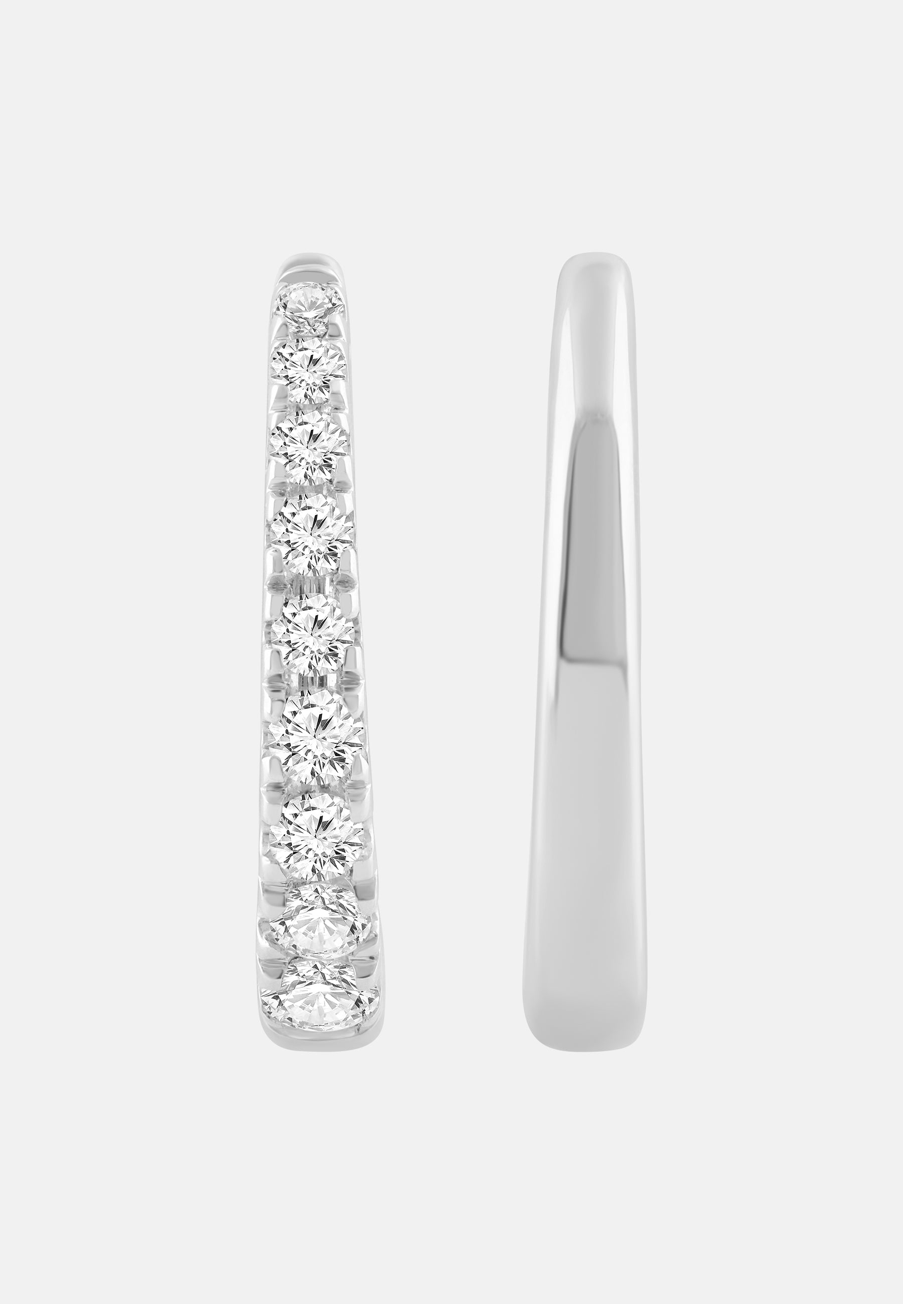 ETHISHER DIAMANTEN Earrings Silver