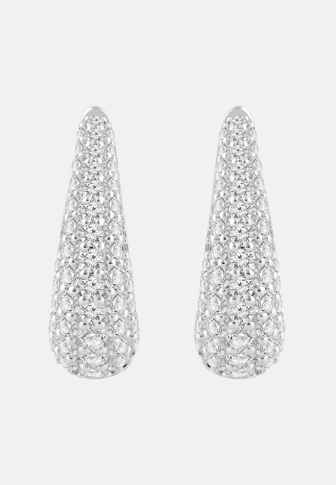 ETHISHER DIAMANTEN Earrings Silver