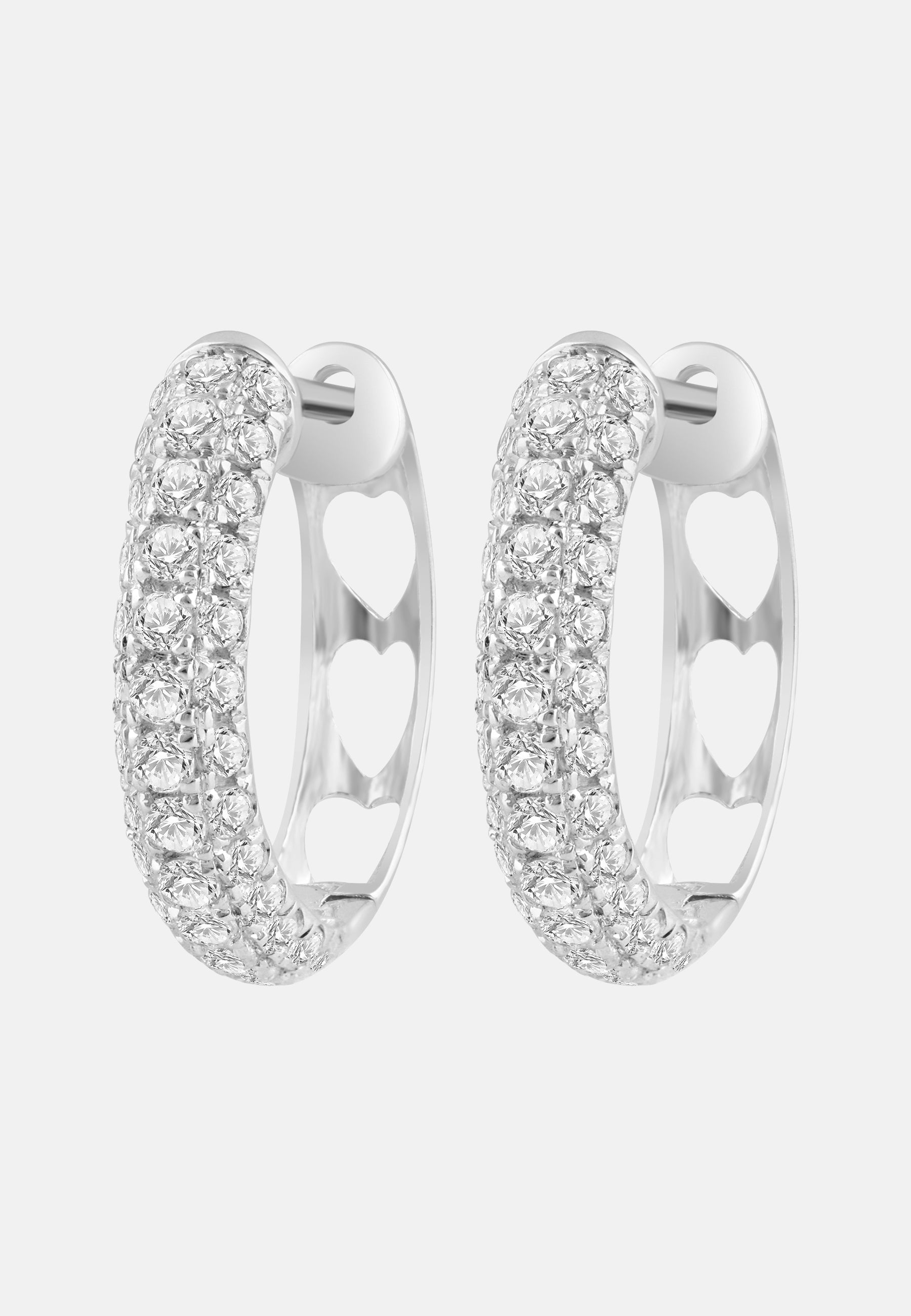 ETHISHER DIAMANTEN Earrings Silver