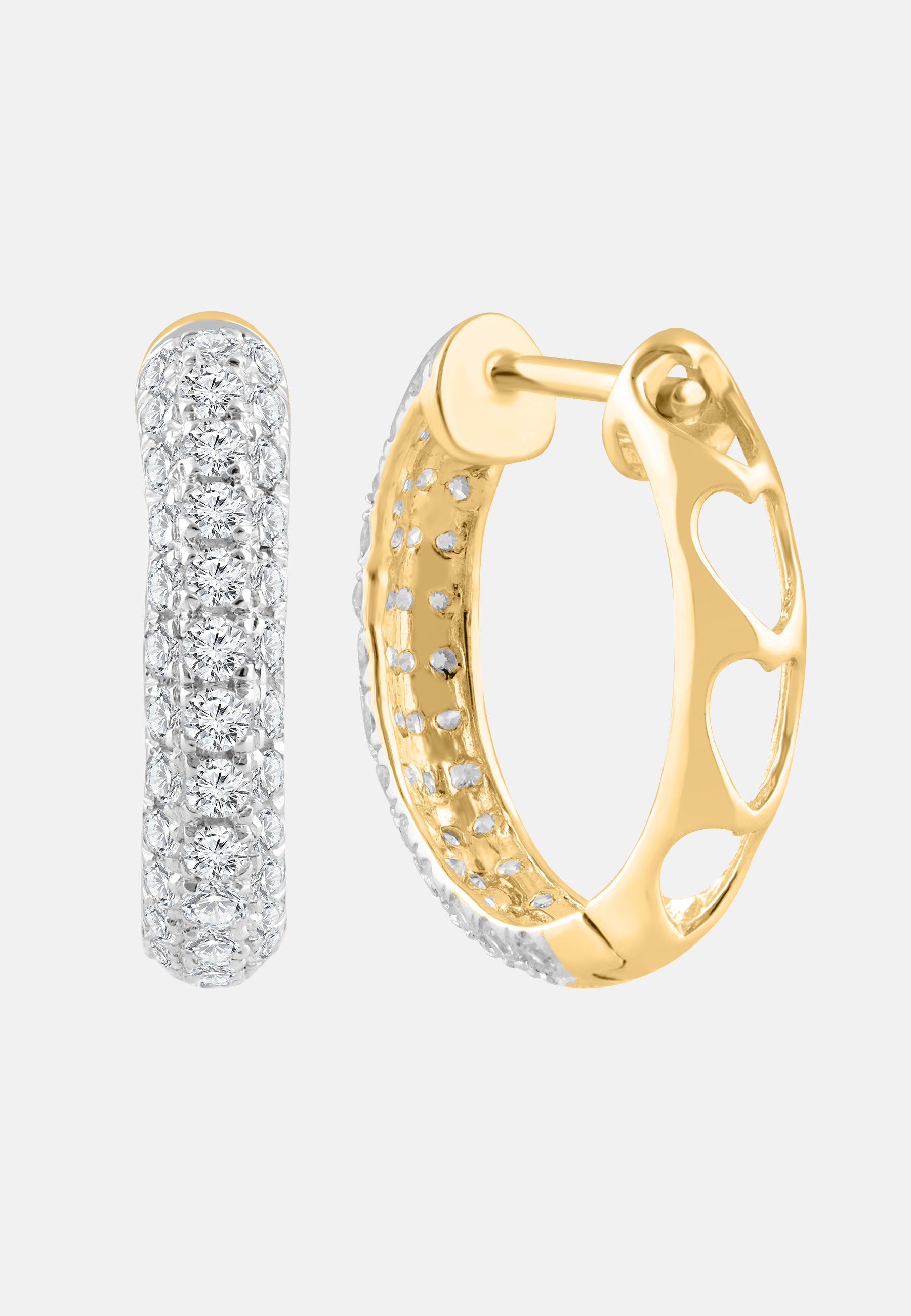 ETHISHER DIAMANTEN Earrings Yellow gold