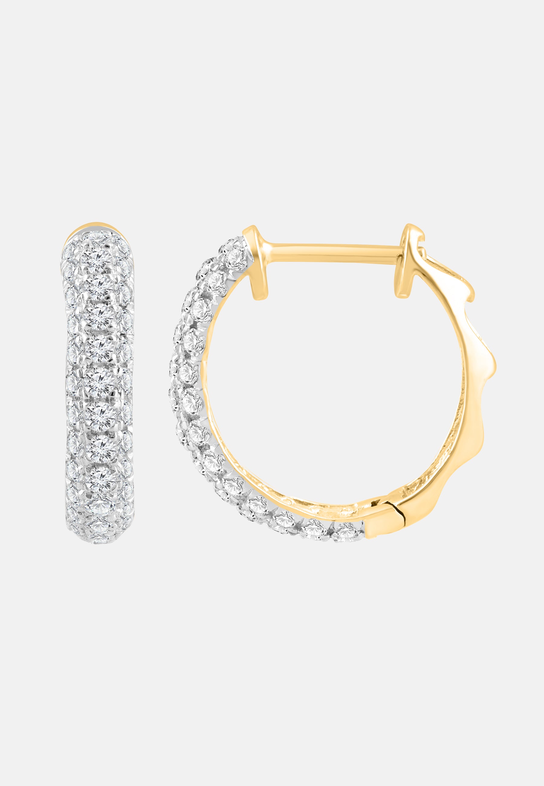 ETHISHER DIAMANTEN Earrings Yellow gold