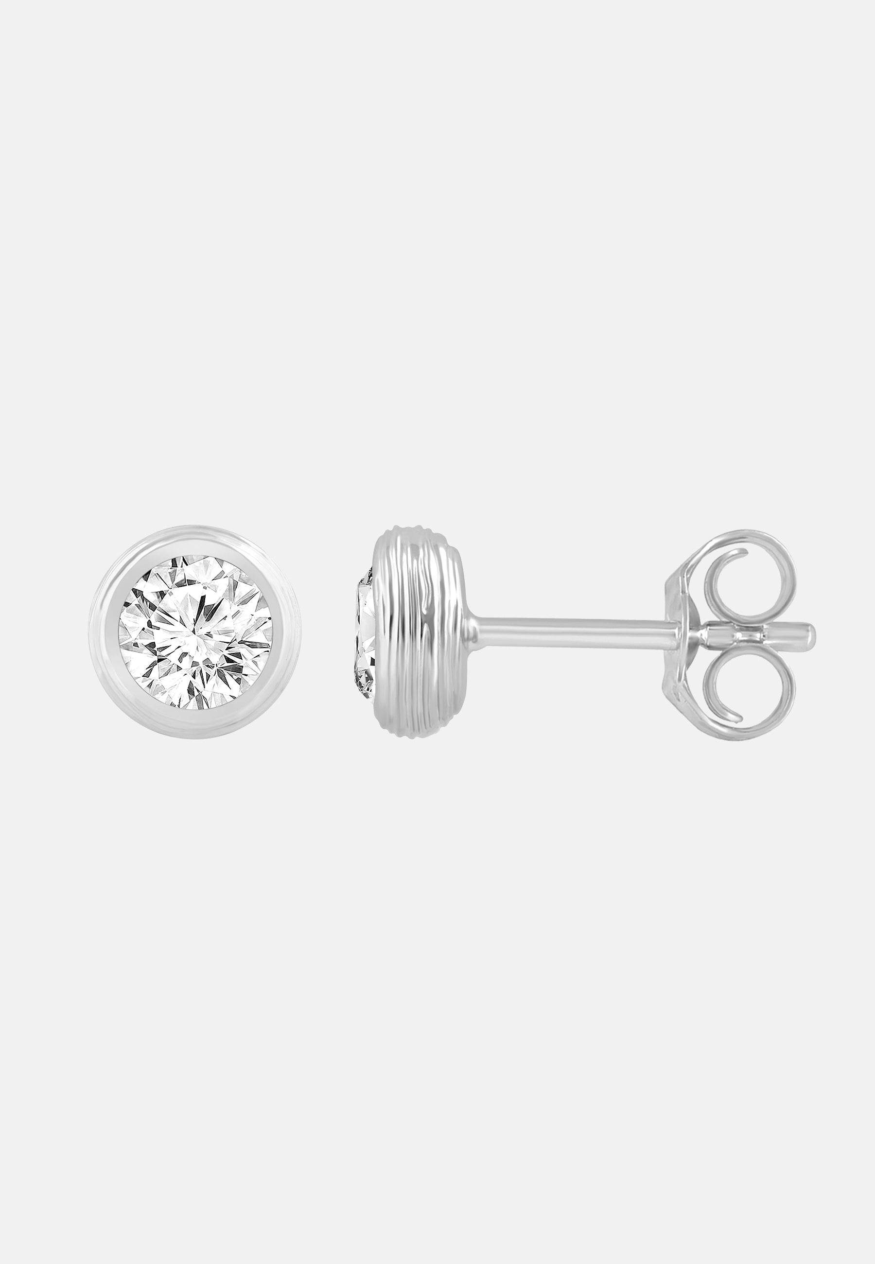 ETHISHER DIAMANTEN Earrings Silver