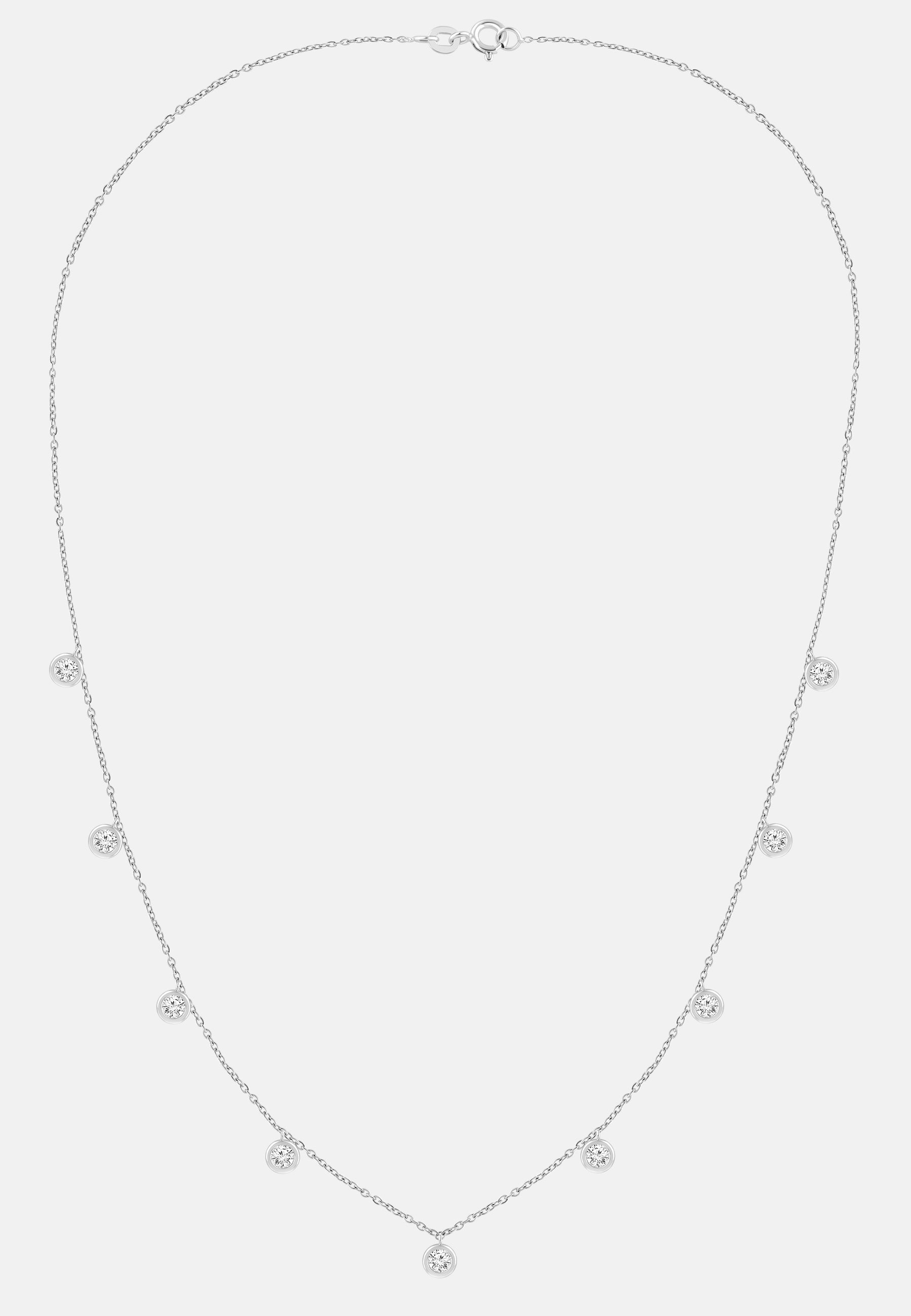 ETHISHER DIAMANTEN Necklace Silver