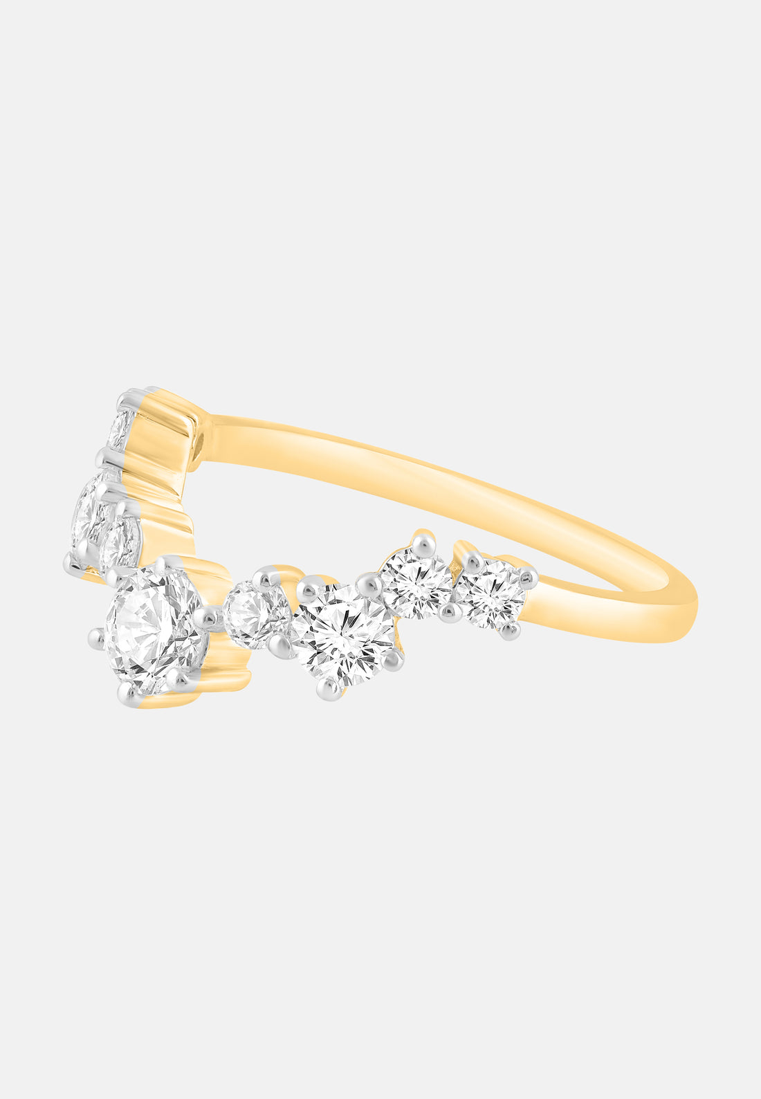 ETHISHER DIAMANTEN Ring Gold