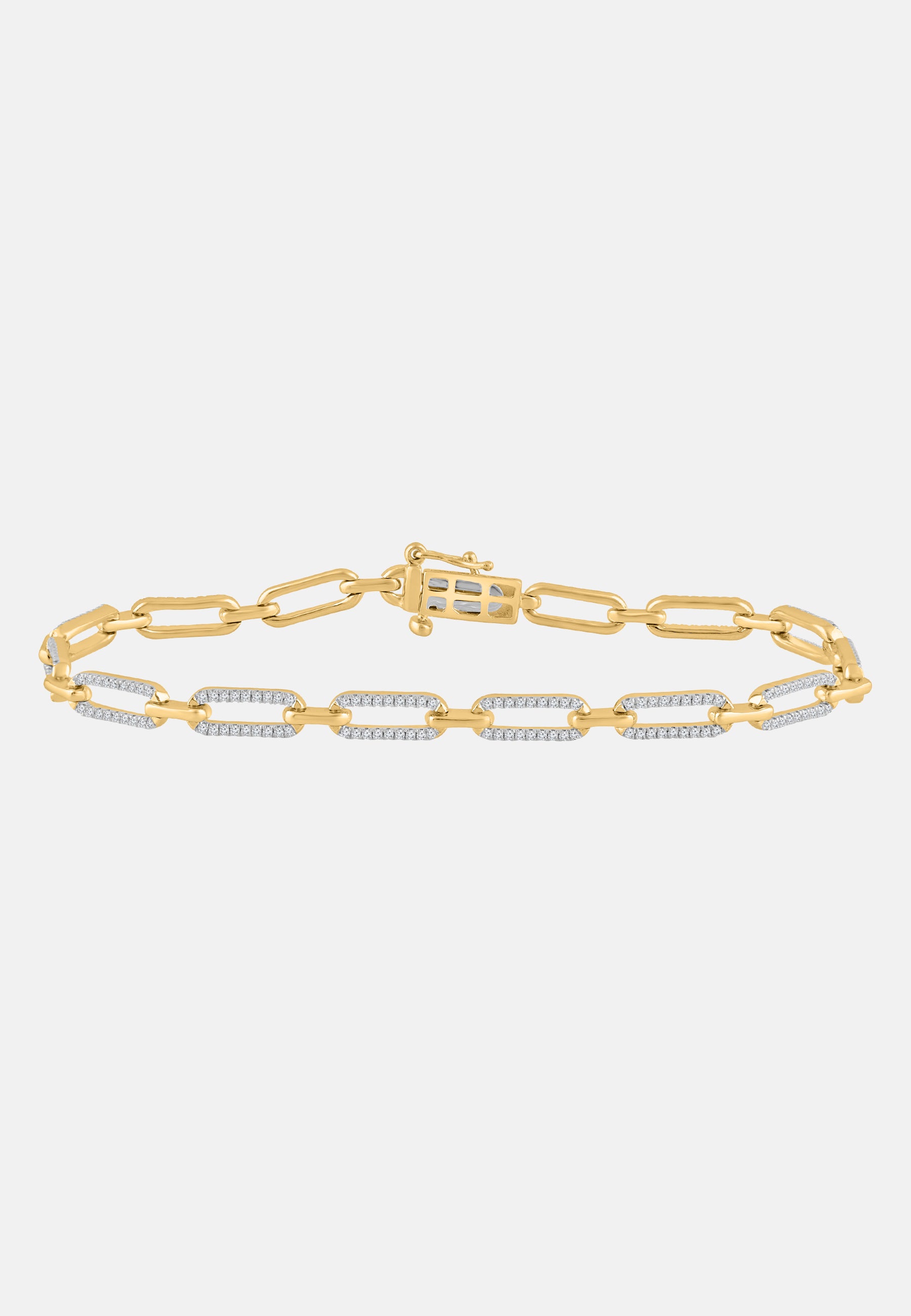 Armband aus 375 Gelbgold mit Diamant