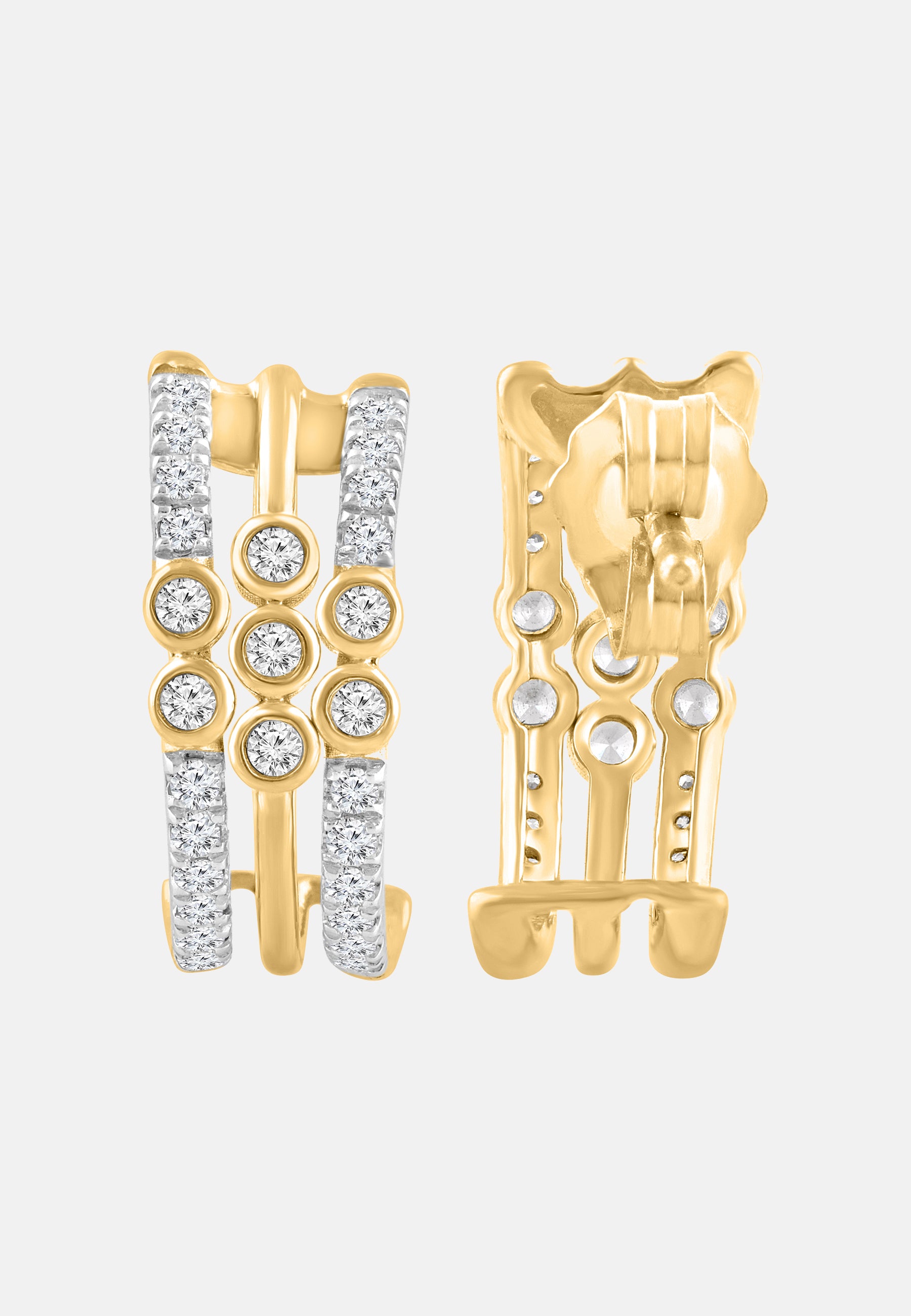 Diamant Exquis Earrings Gold