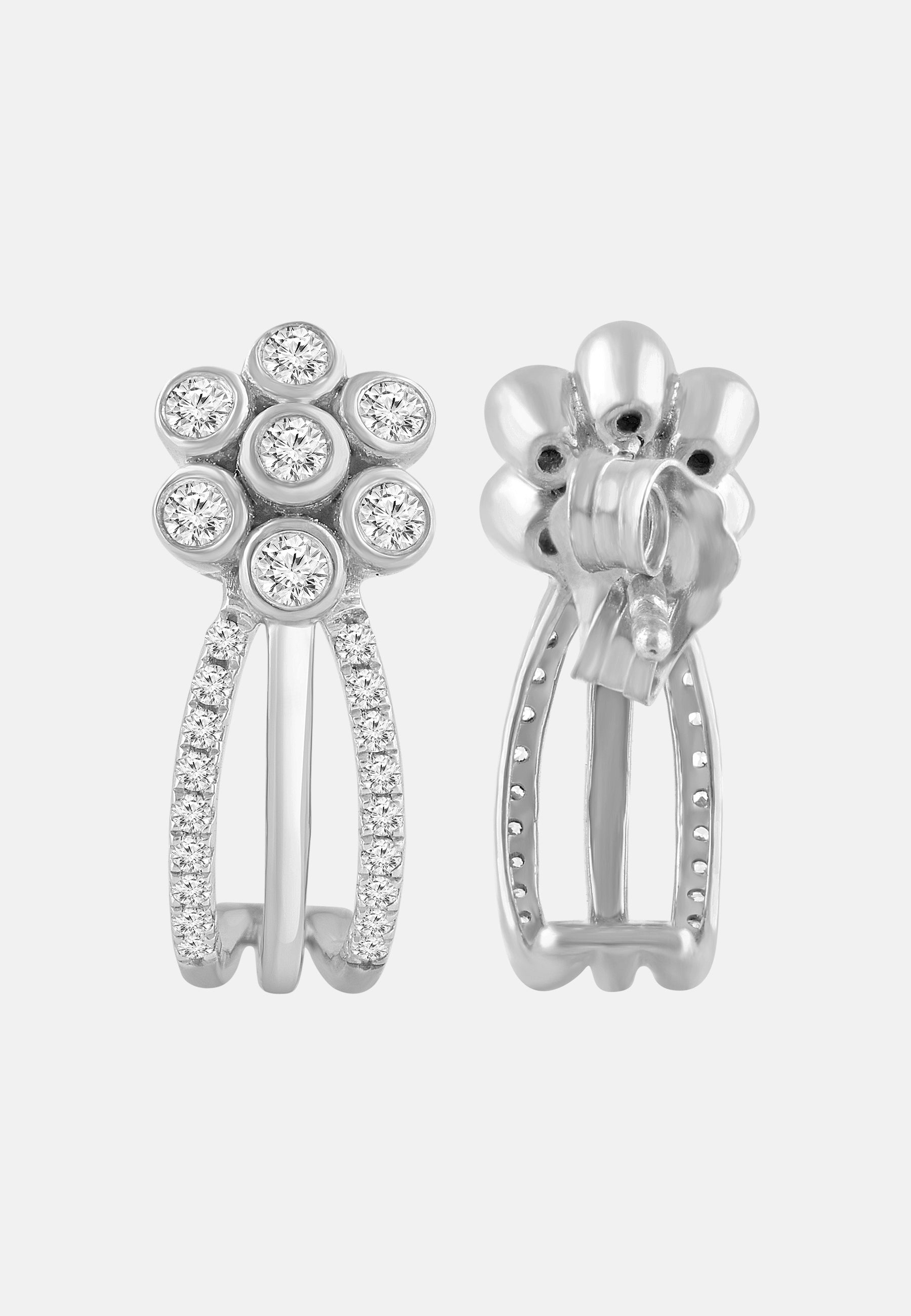 Diamant Exquis Earrings Silver