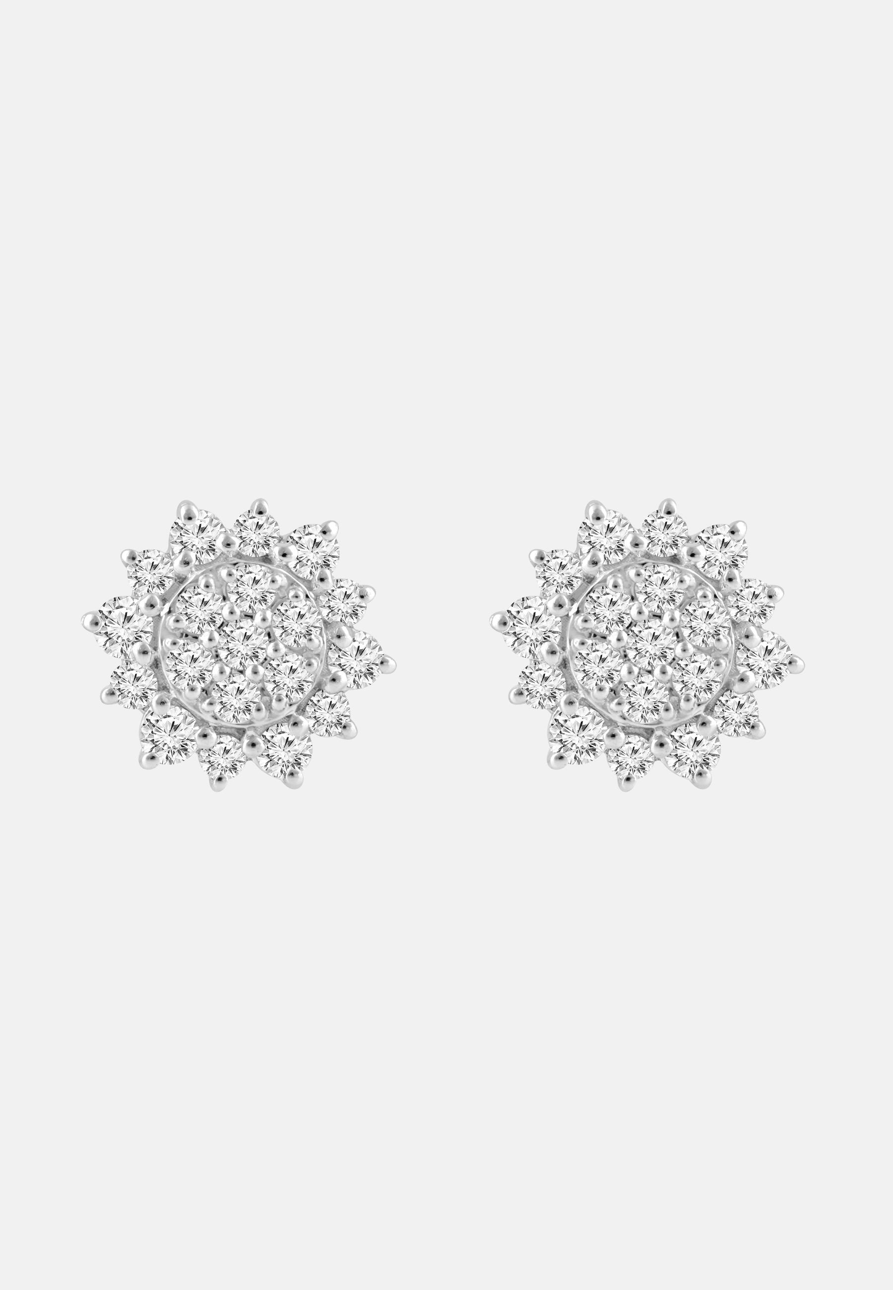 Diamant Exquis Earrings Silver
