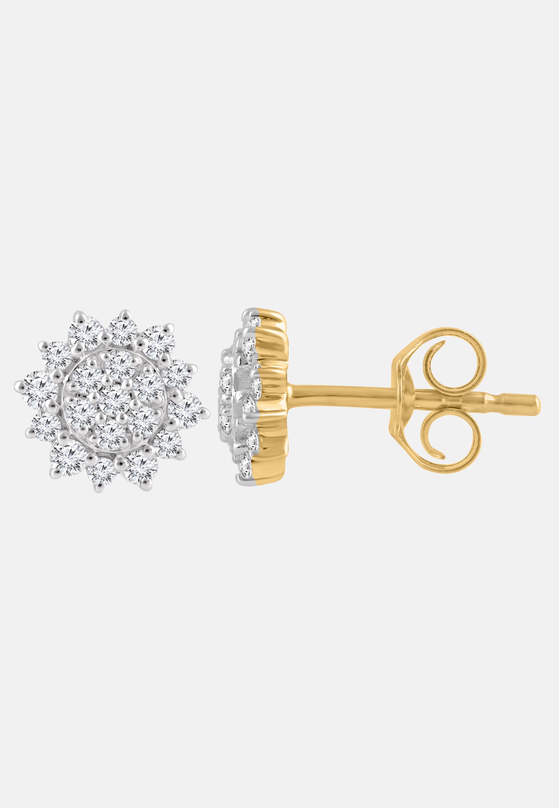 Diamant Exquis Earrings Gold