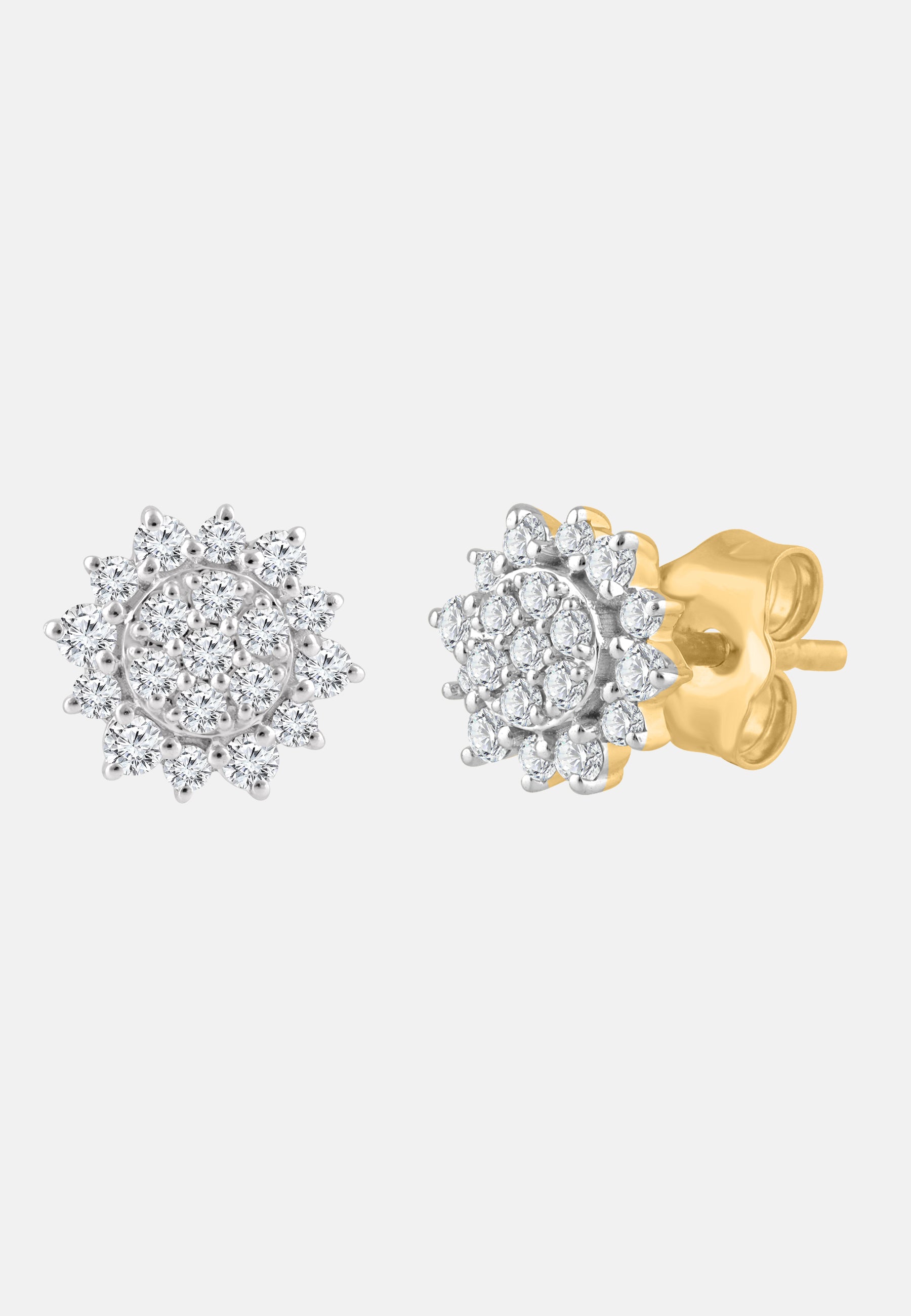 Diamant Exquis Earrings Gold