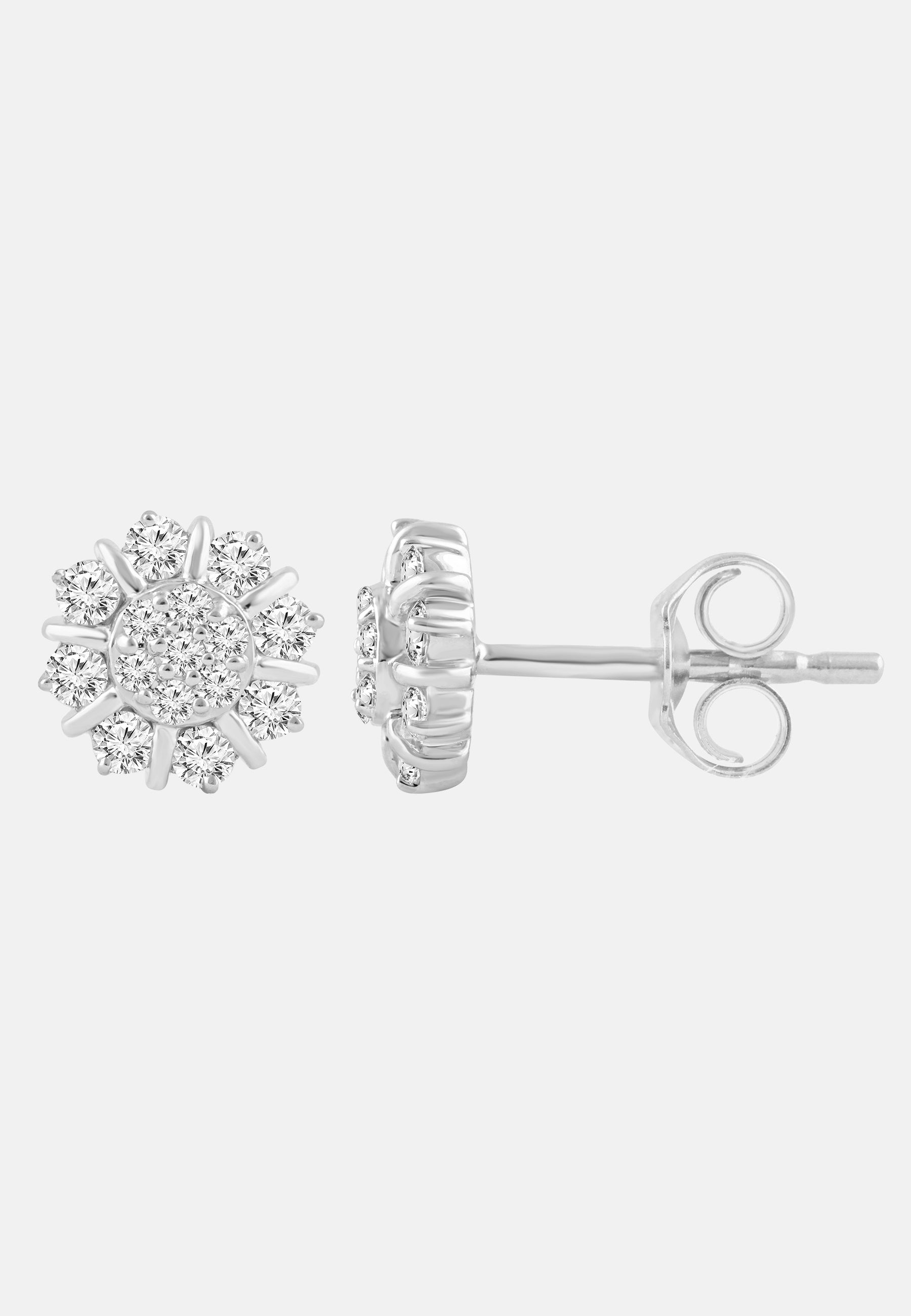 Diamant Exquis Earrings Silver