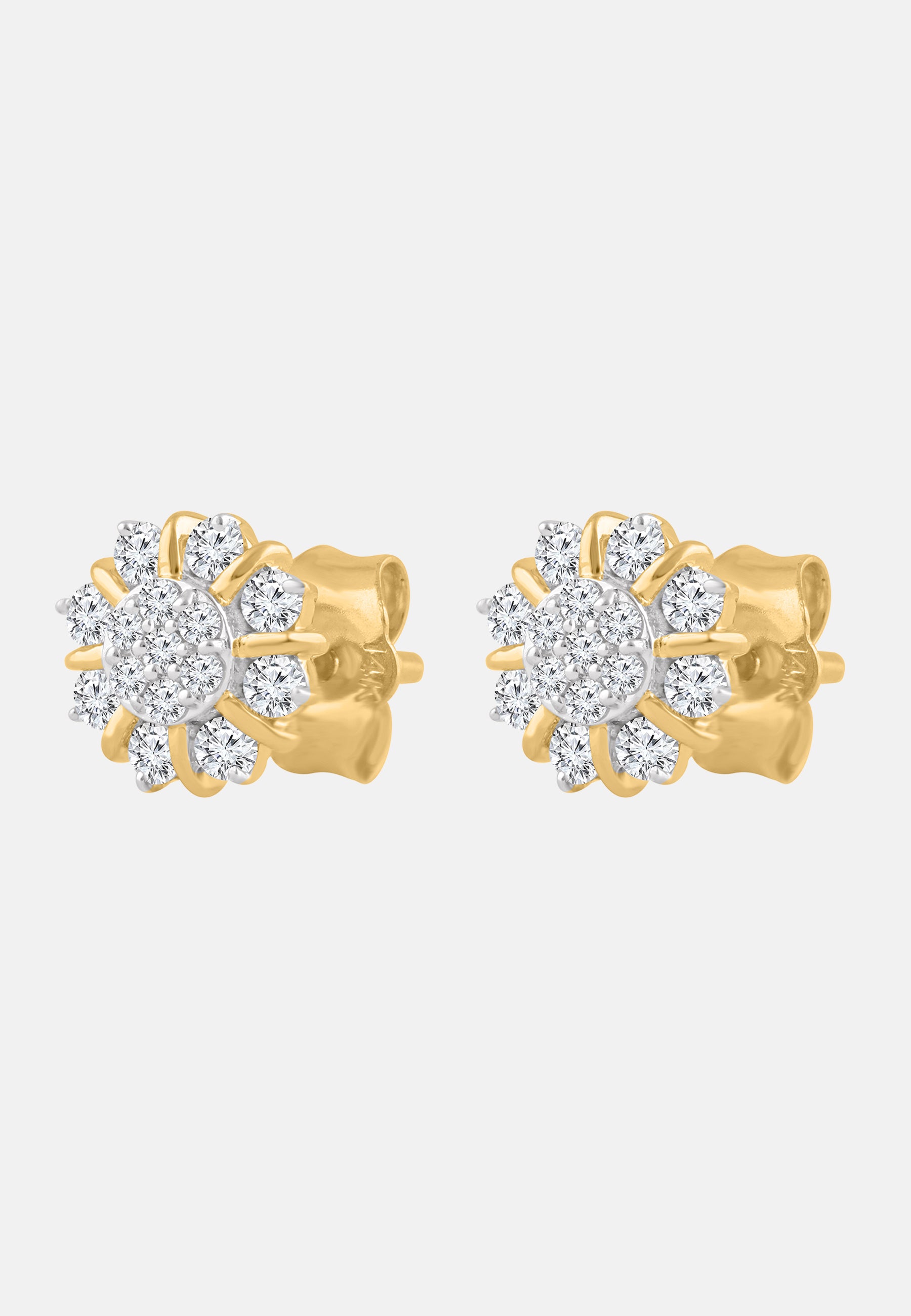 Diamant Exquis Earrings Gold