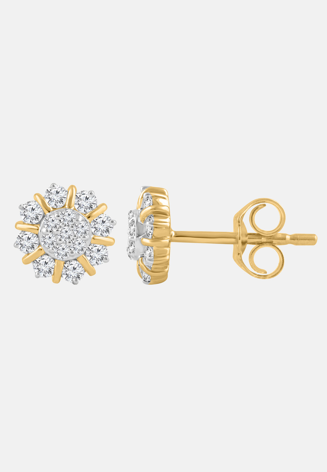 Diamant Exquis Earrings Gold