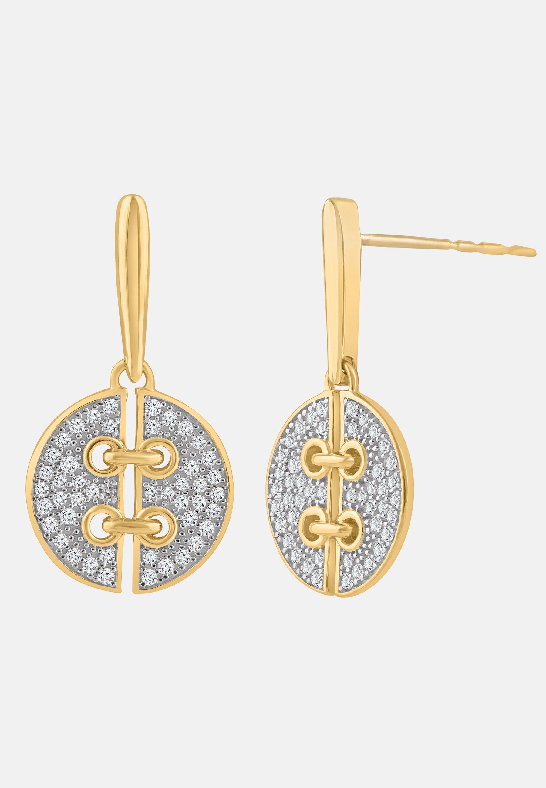 Diamant Exquis Earrings Gold