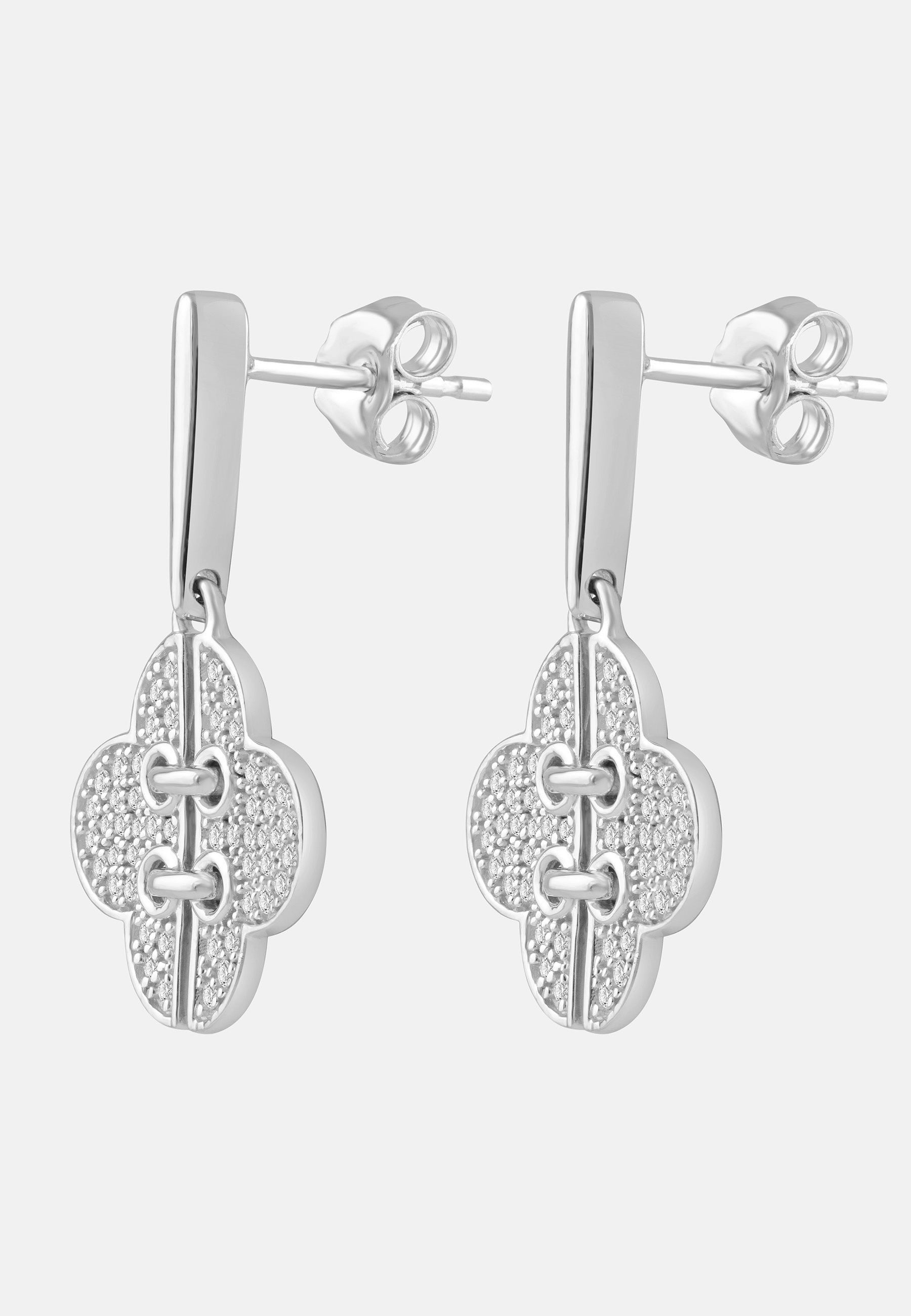 Diamant Exquis Earrings Silver