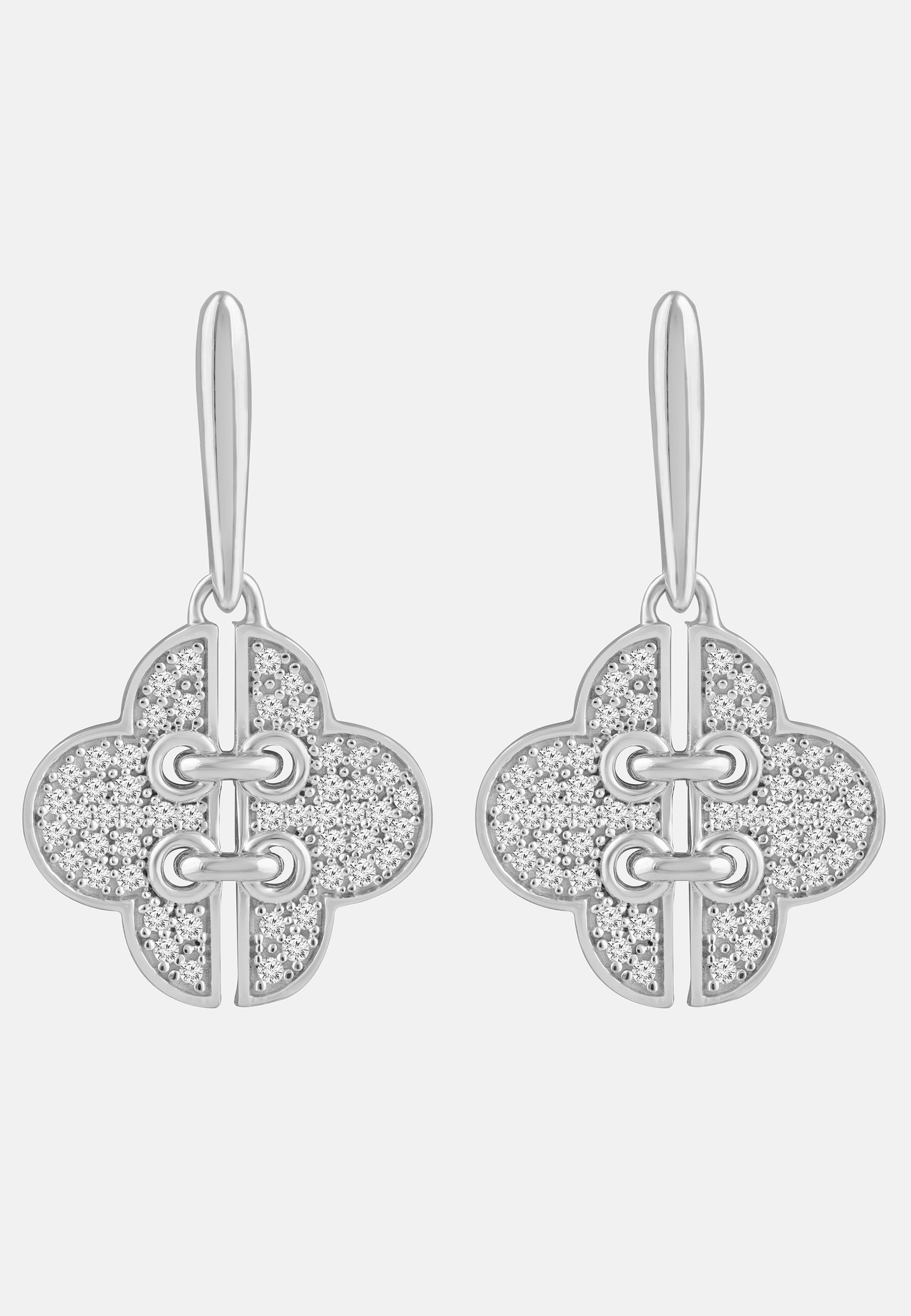 Diamant Exquis Earrings Silver