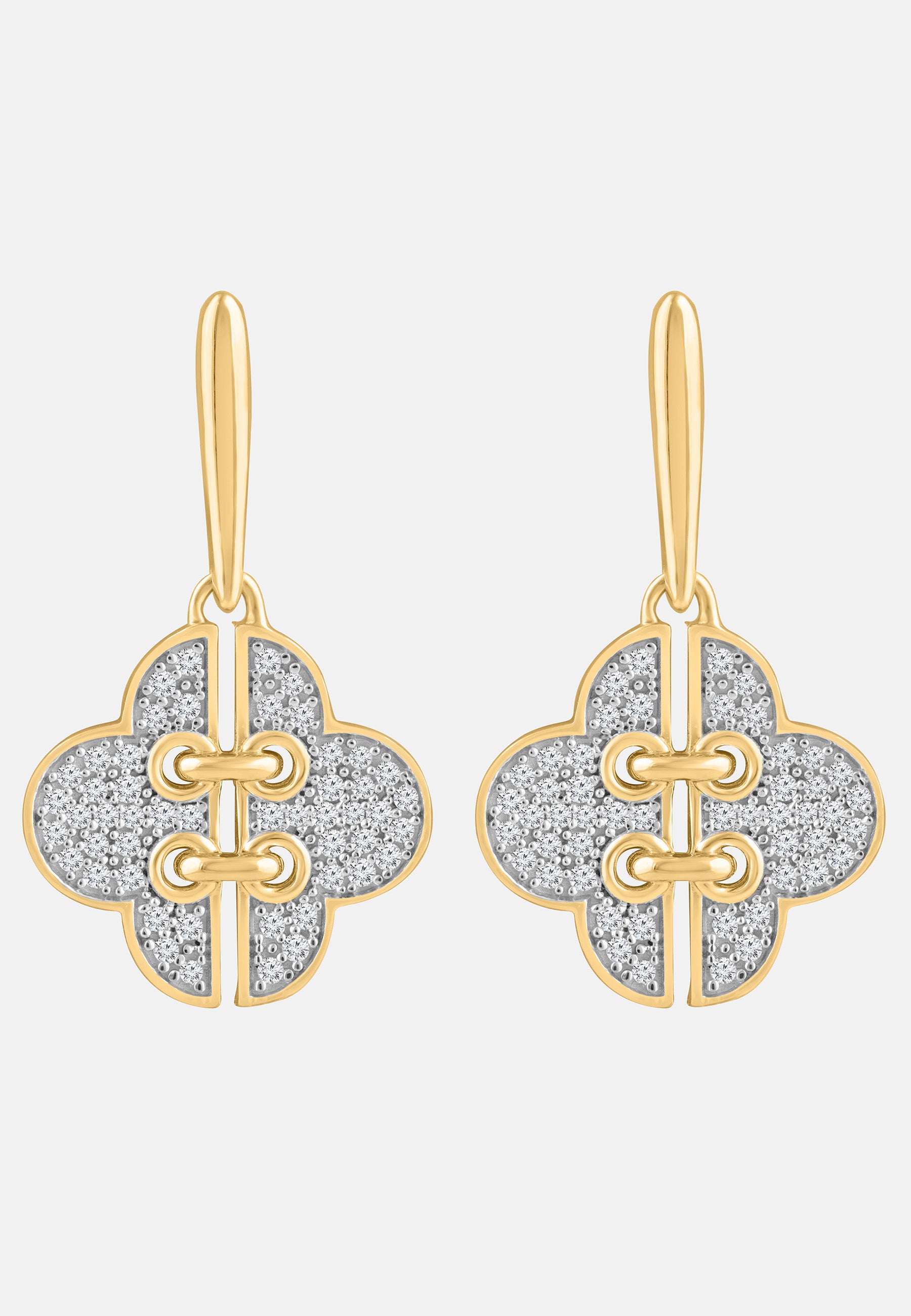 Diamant Exquis Earrings Gold