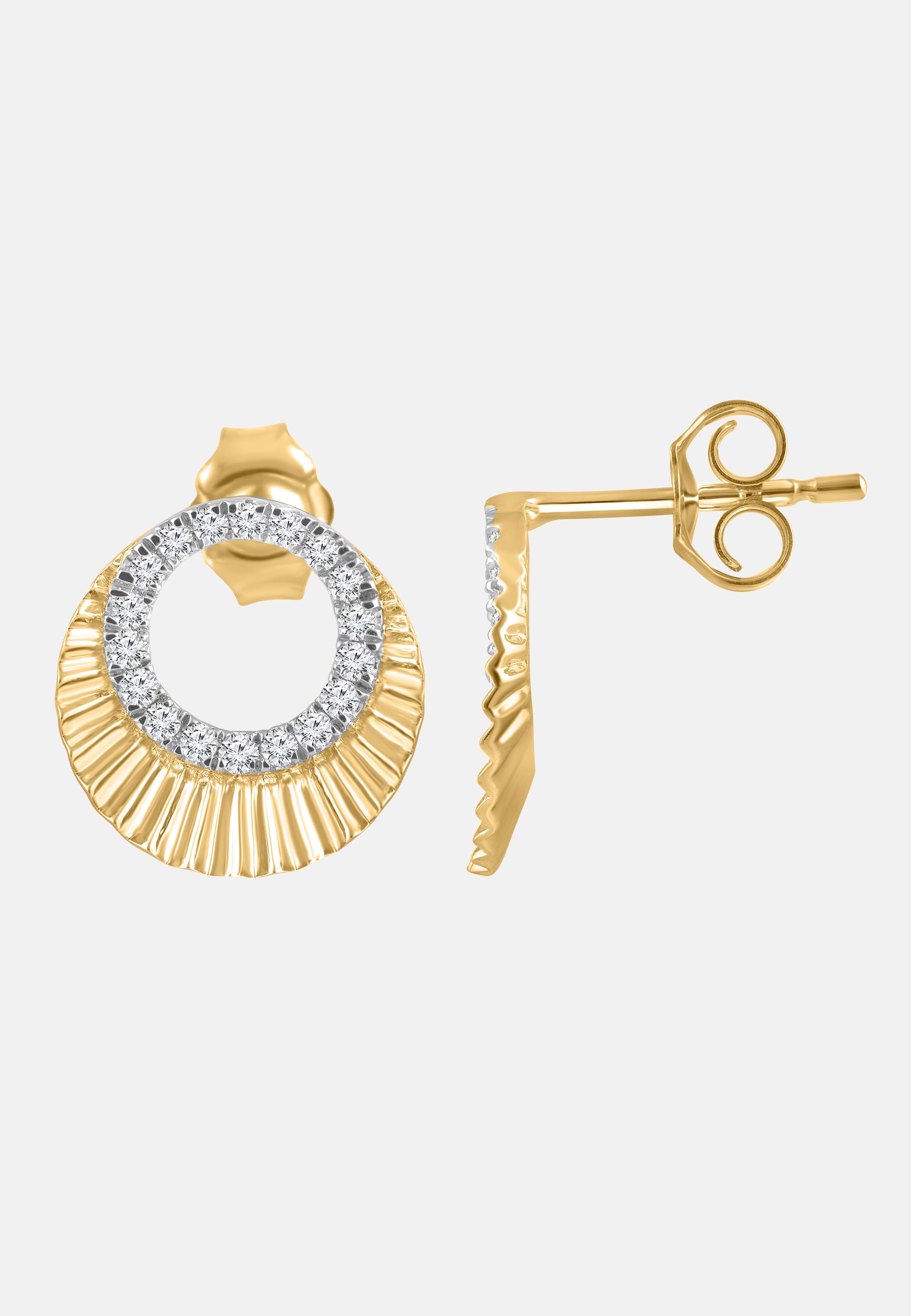 Diamant Exquis Earrings Gold
