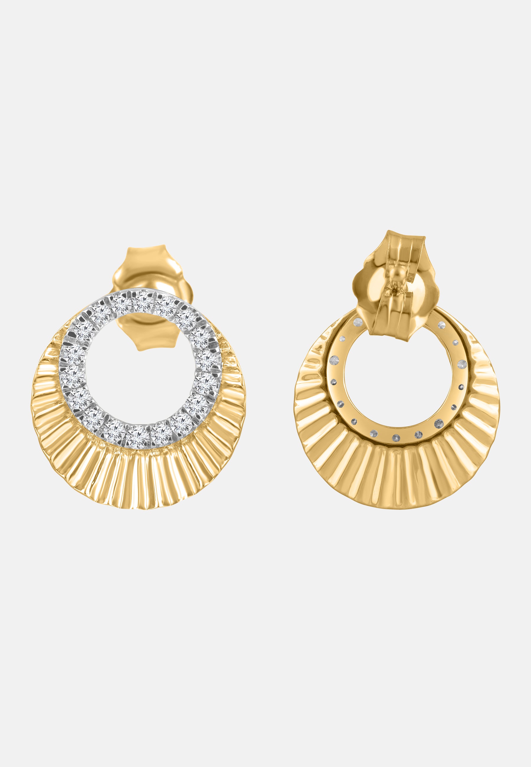 Diamant Exquis Earrings Gold