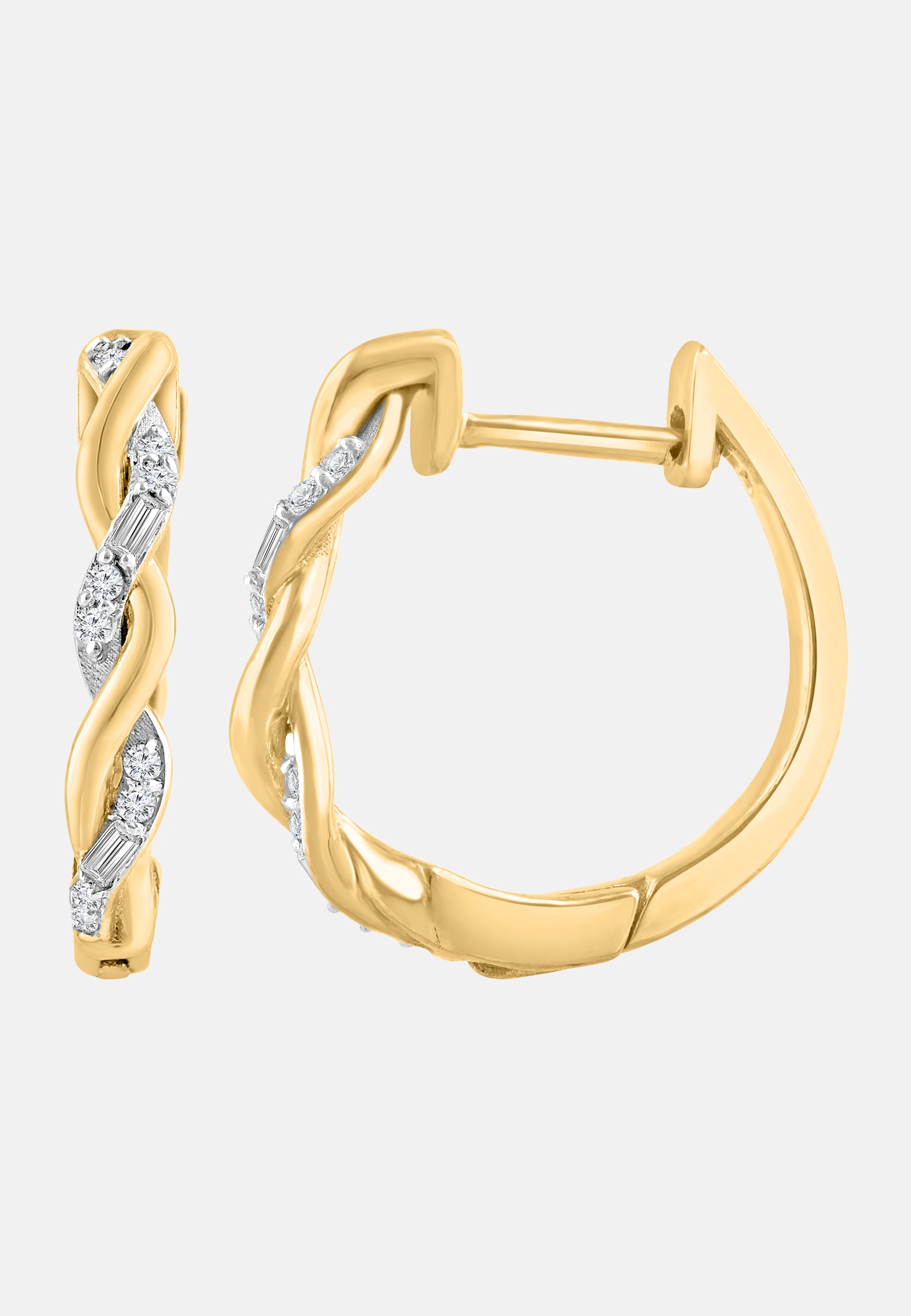 Diamant Exquis Earrings Gold