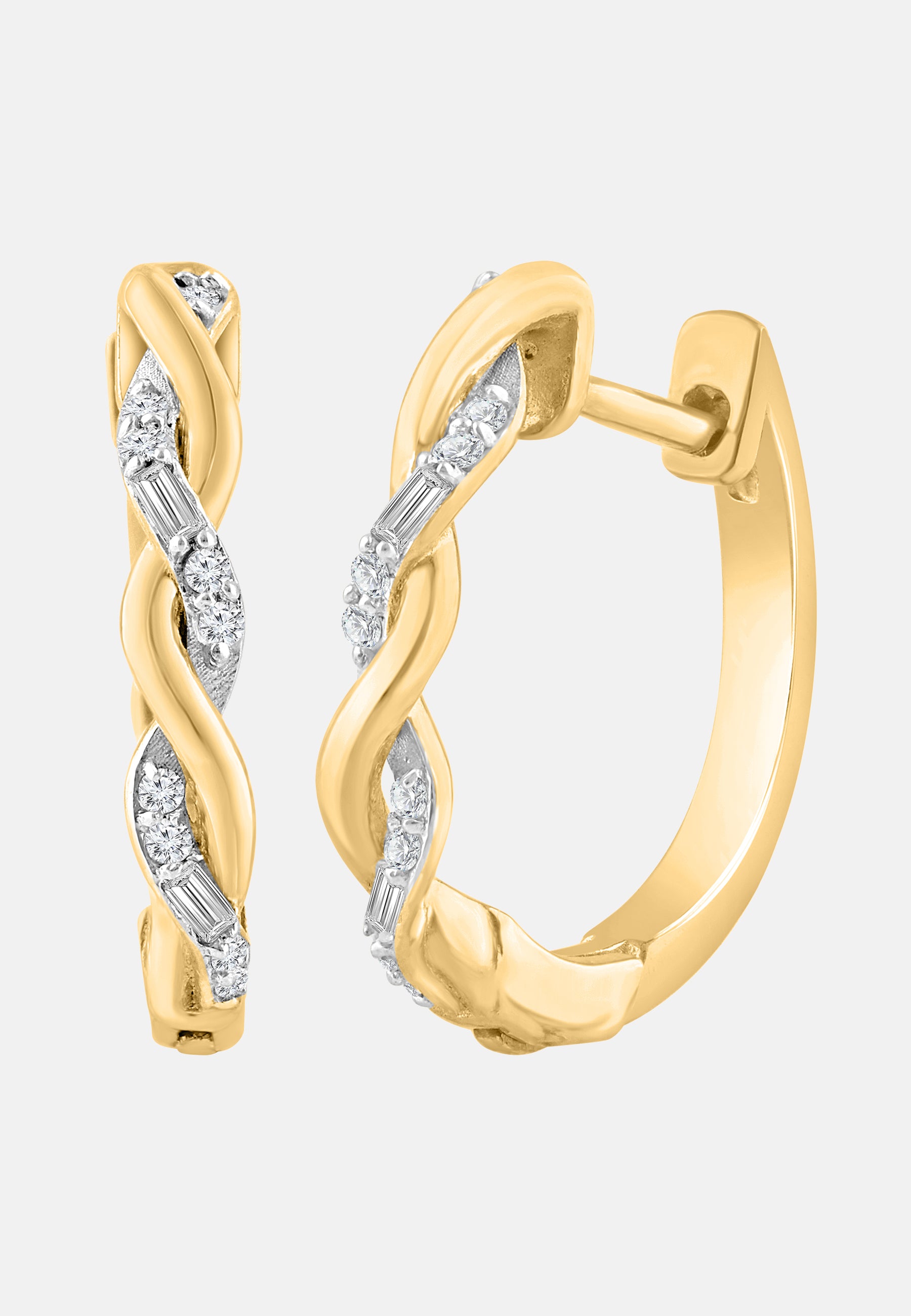 Diamant Exquis Earrings Gold