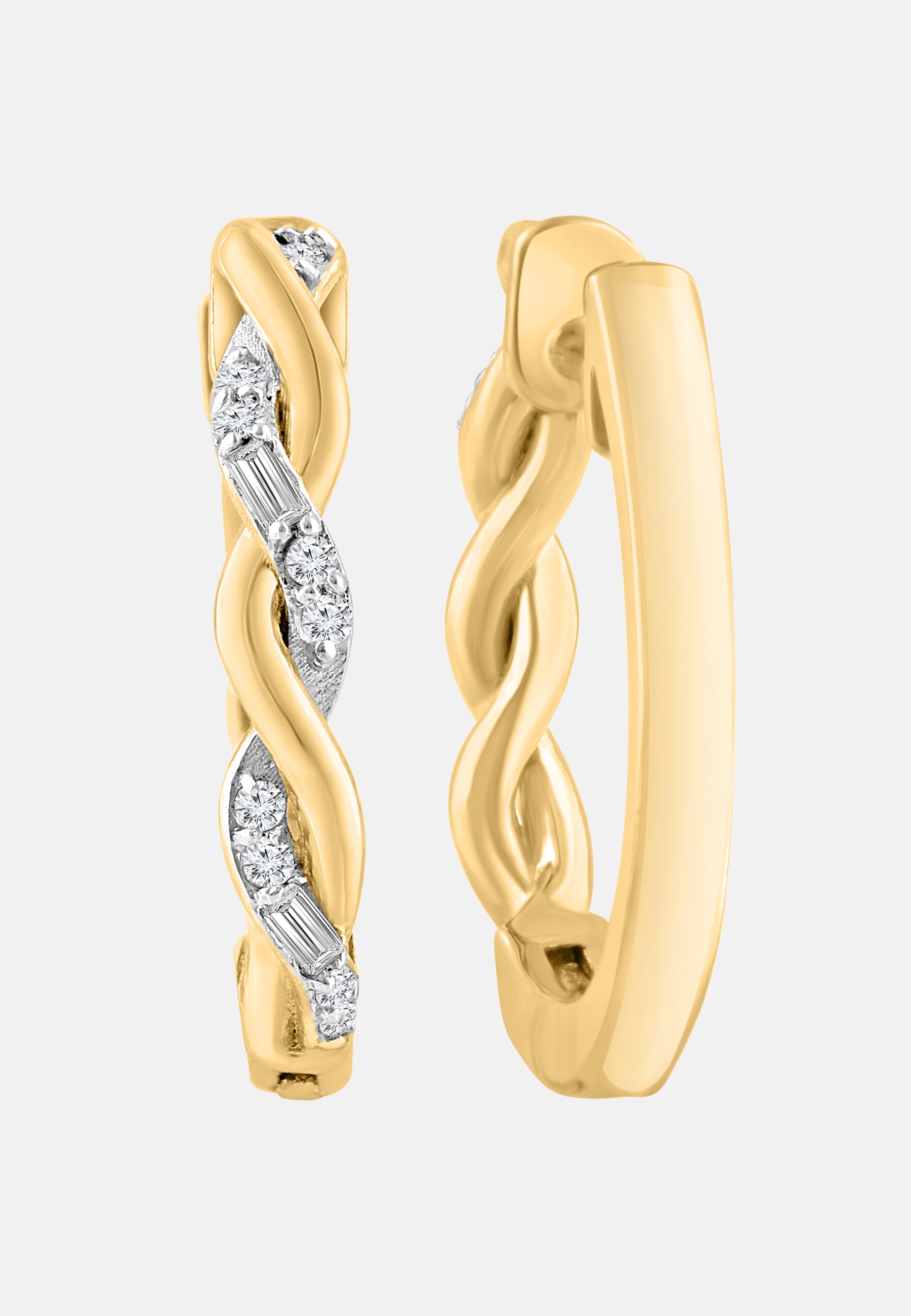 Diamant Exquis Earrings Gold