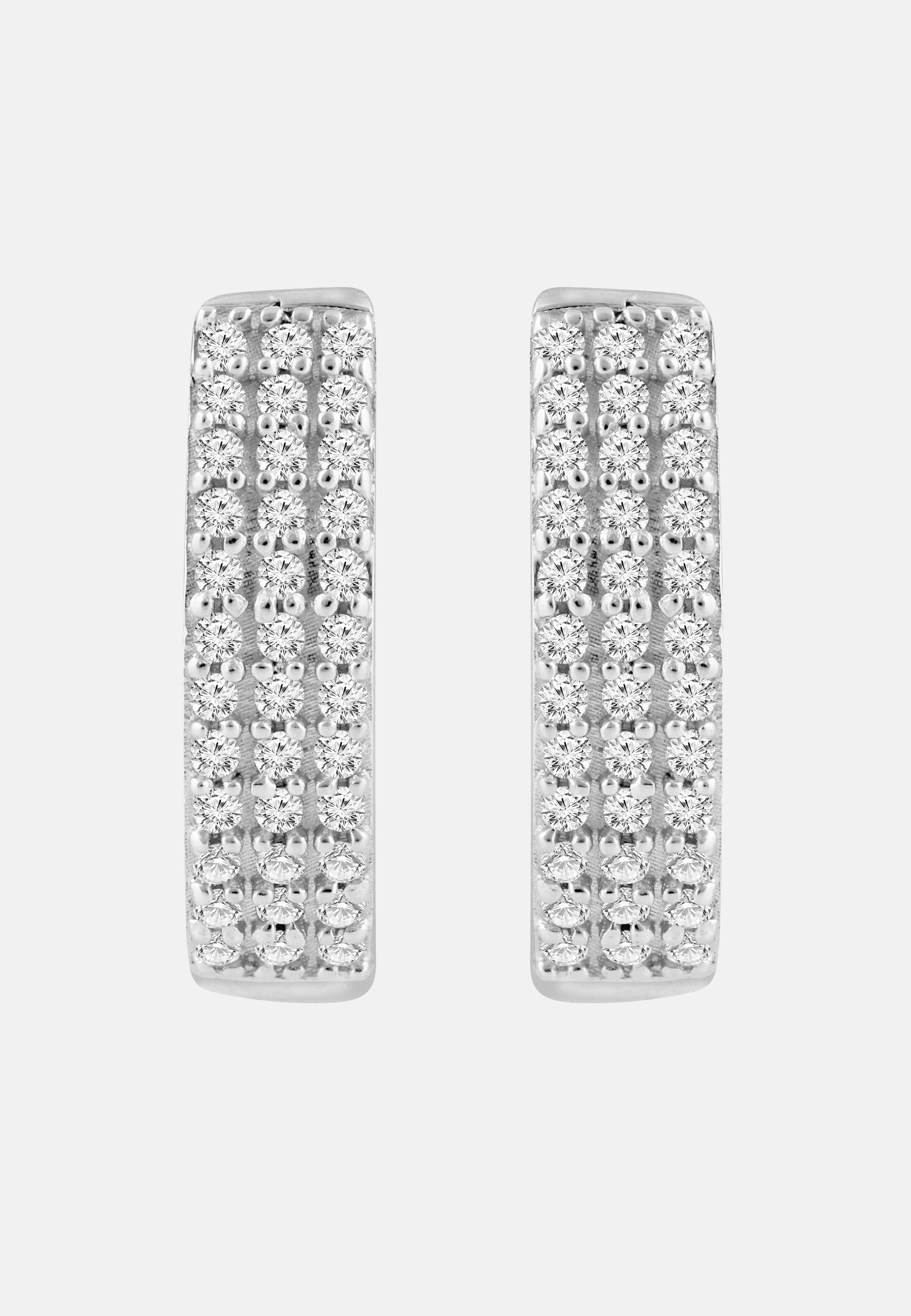 Diamant Exquis Earrings Silver