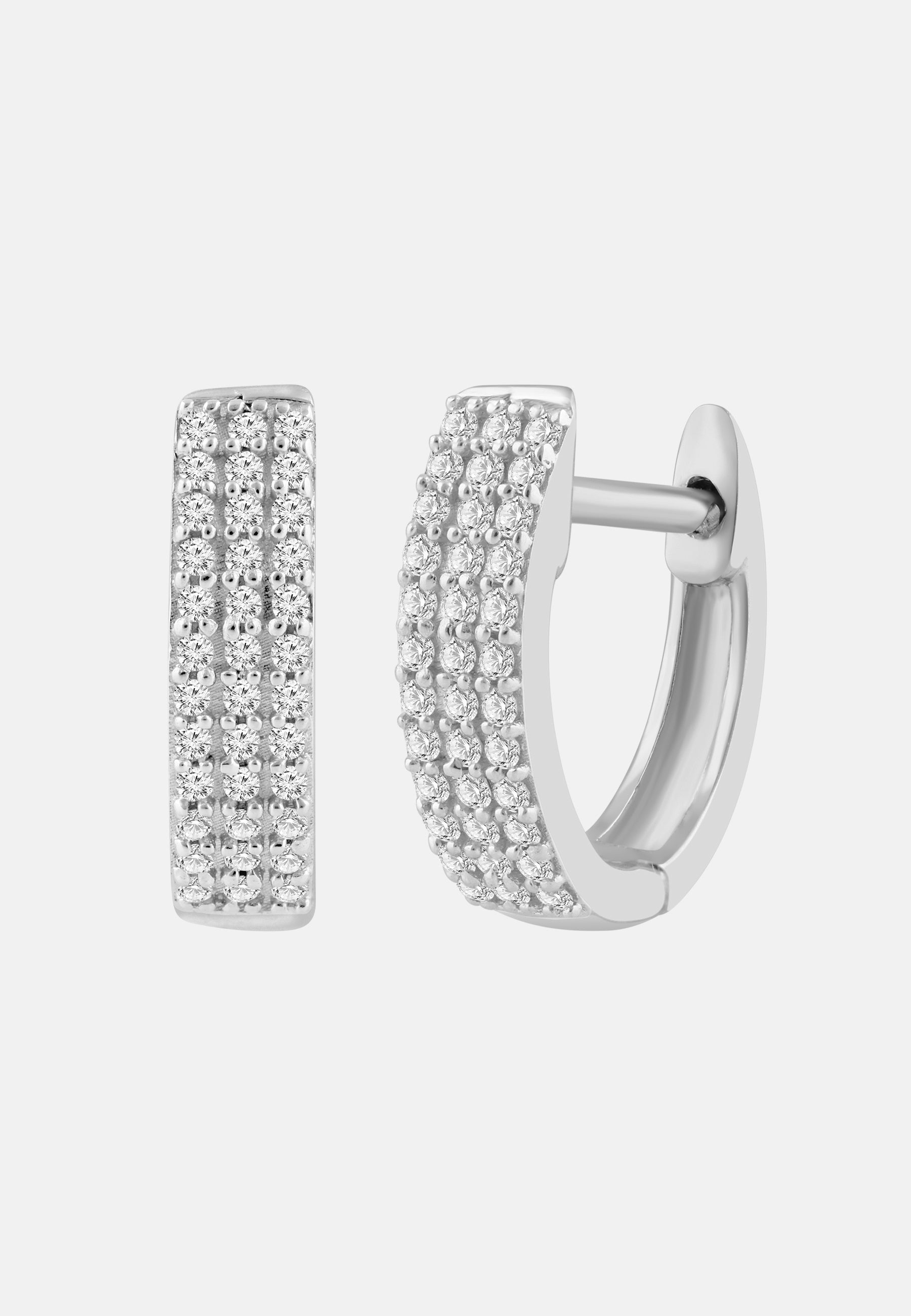 Diamant Exquis Earrings Silver