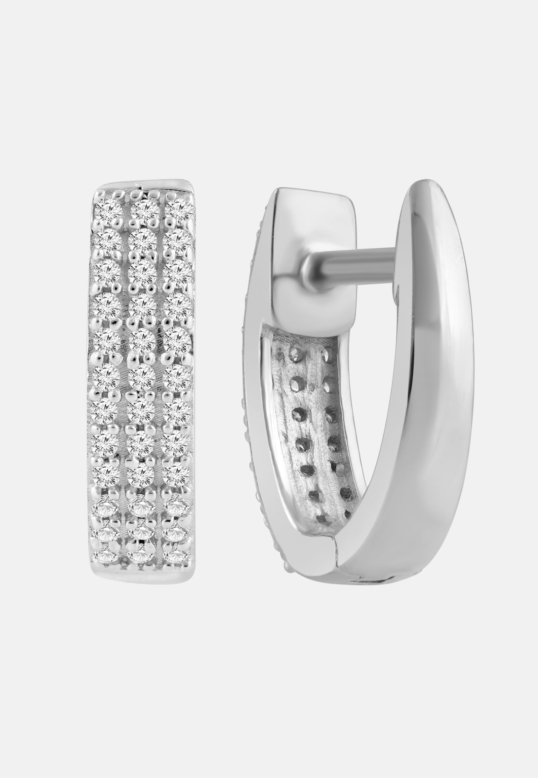 Diamant Exquis Earrings Silver