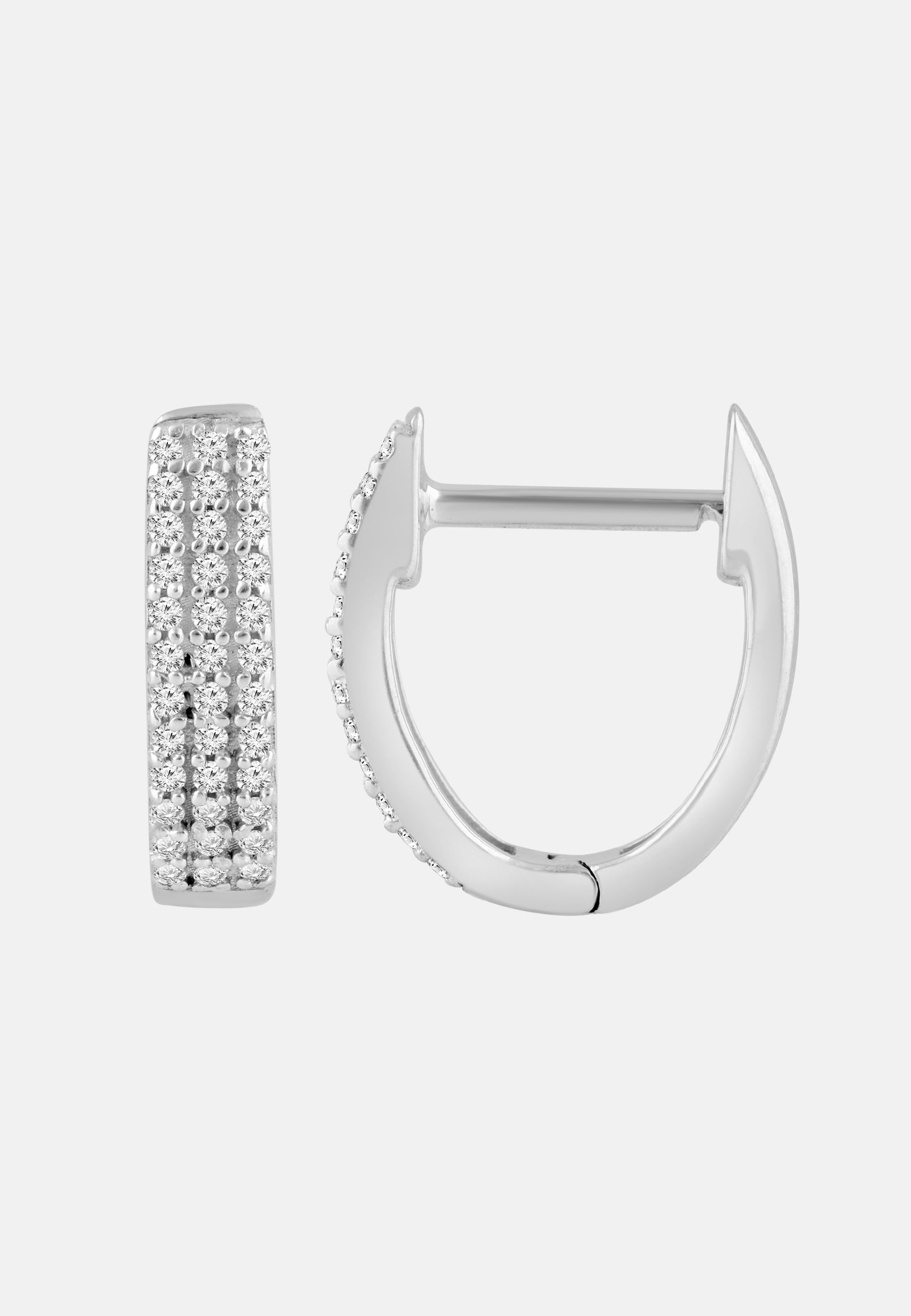 Diamant Exquis Earrings Silver