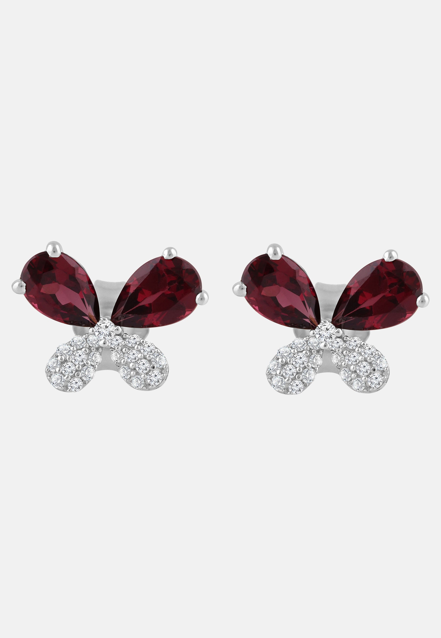 Ohrringe aus 375 Gelbgold mit Diamant