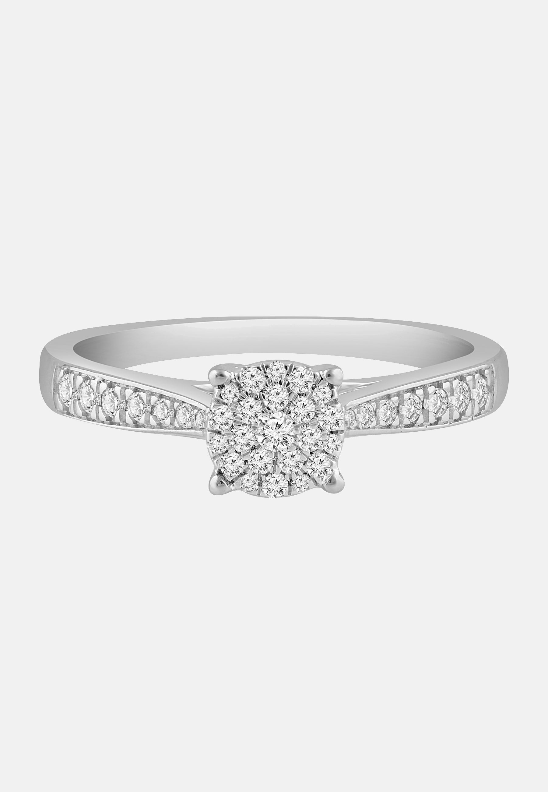 Diamant Exquis Ring Silver
