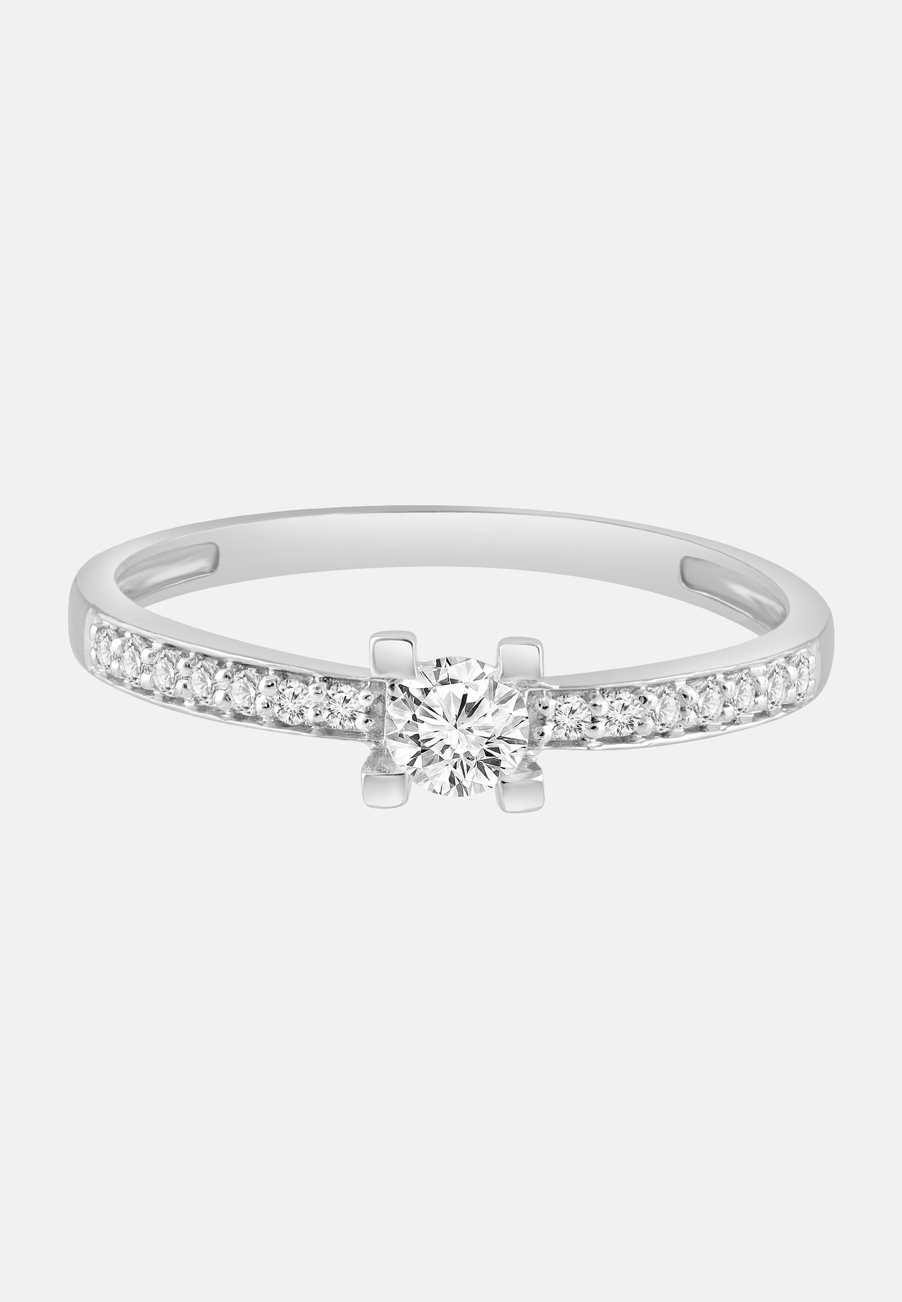 Diamant Exquis Ring Silver