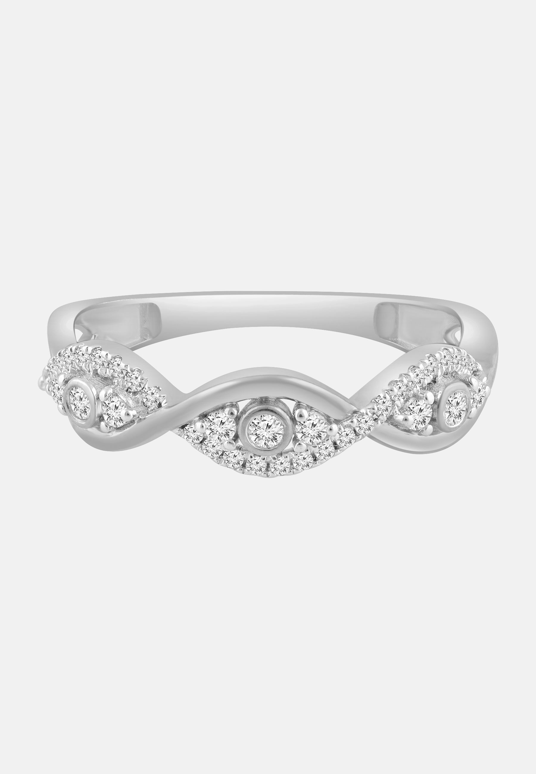 Diamant Exquis Ring Silver