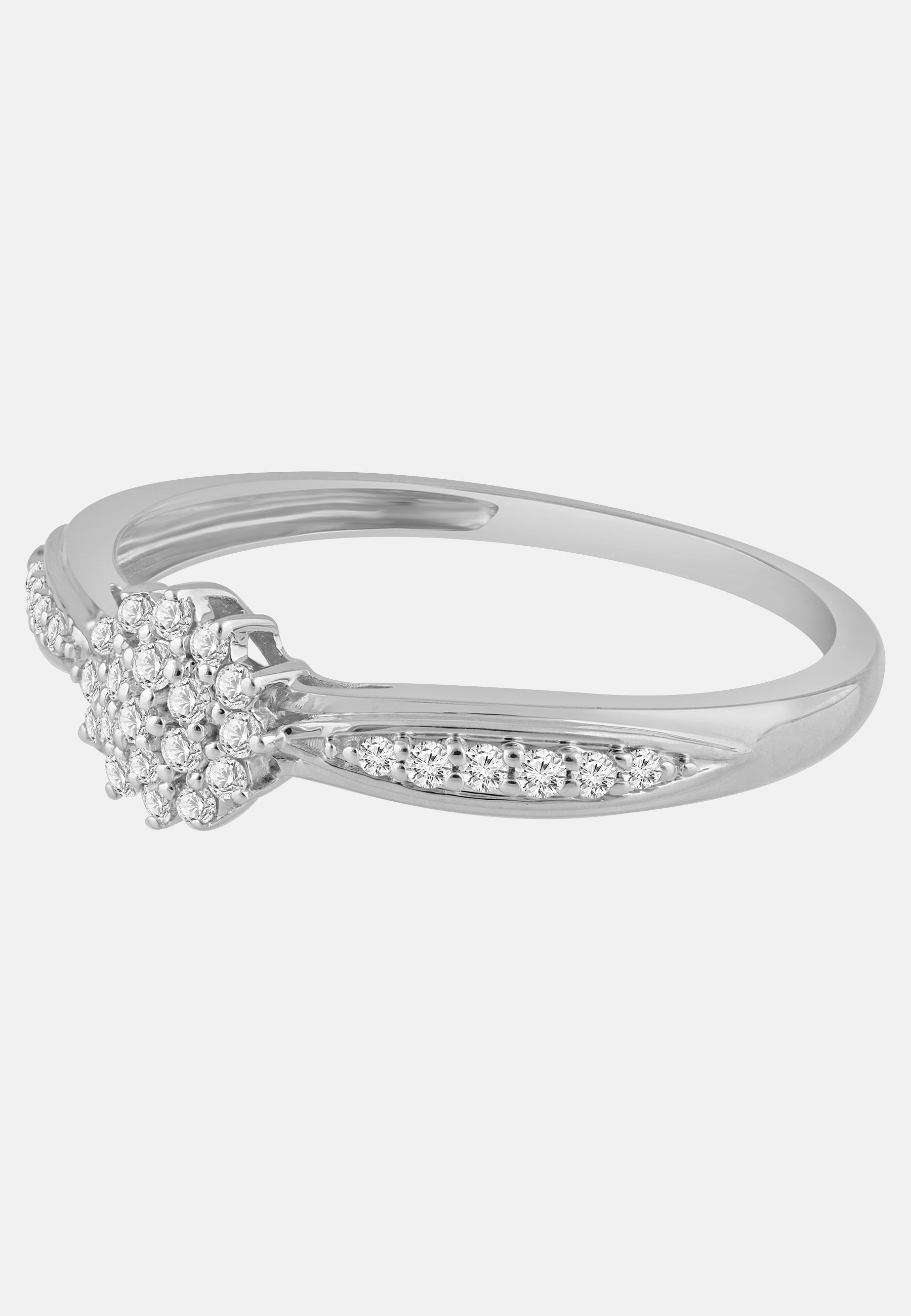 Diamant Exquis Ring Silver